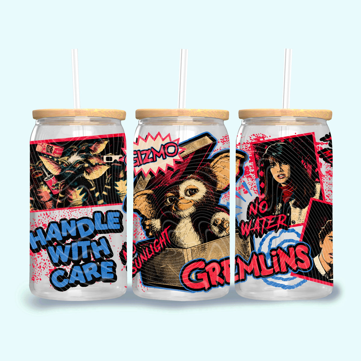 Gremlins 16 oz Glass Wrap