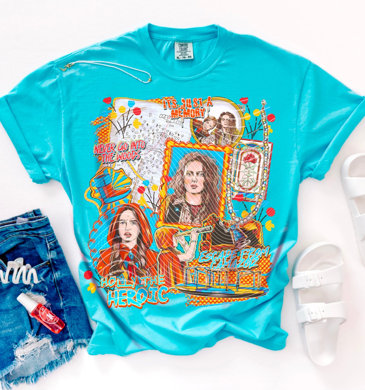 Never Go Into The Woods DTF Prints