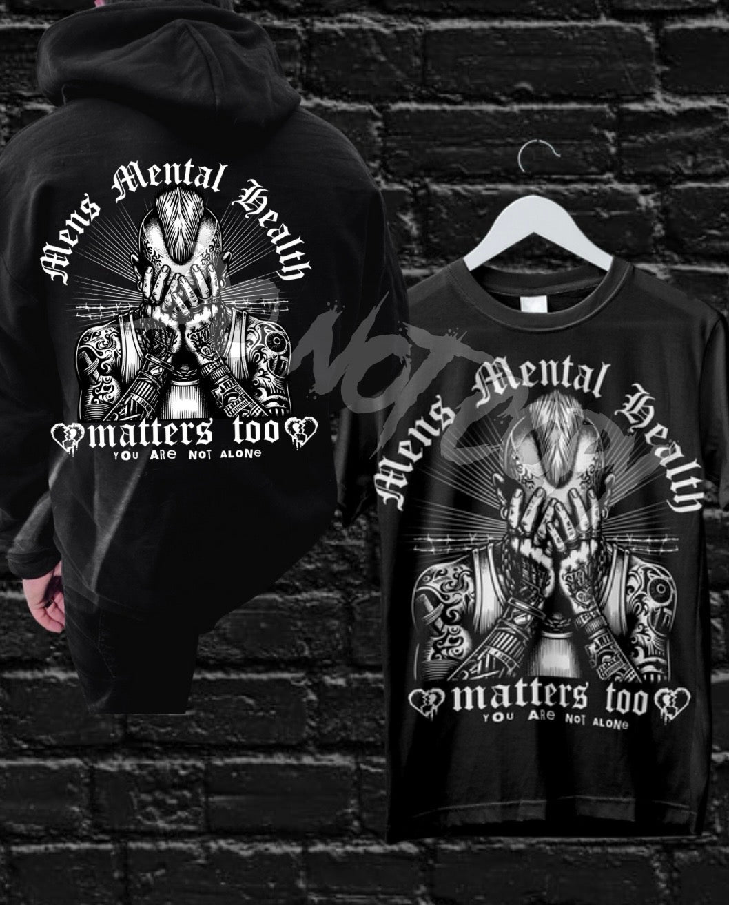 Men’s Mental Health Matters Too DTF Print