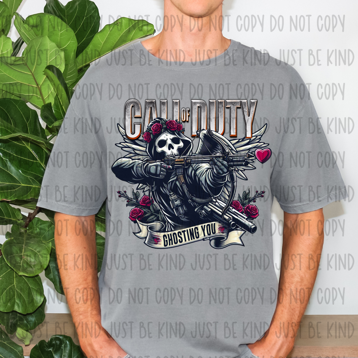 COD Ghosting You DTF Print