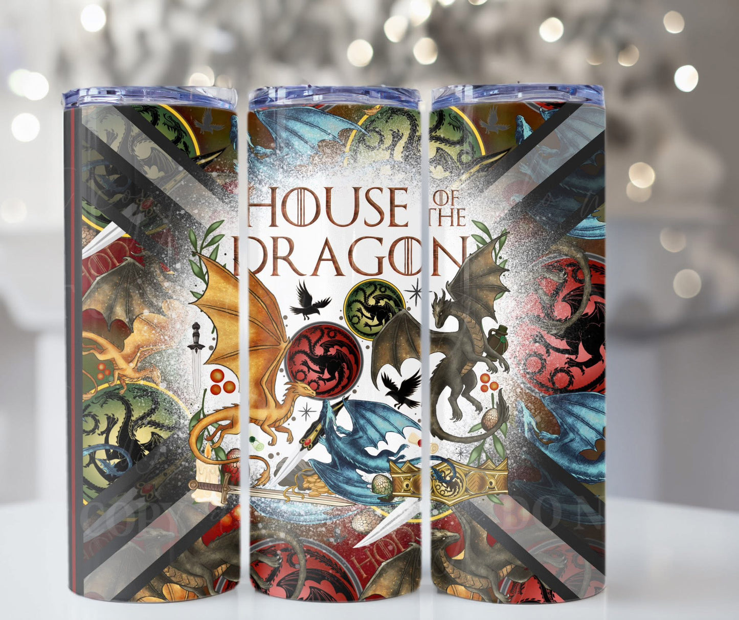 House Of The Dragon (Style 2) Tumbler Wrap