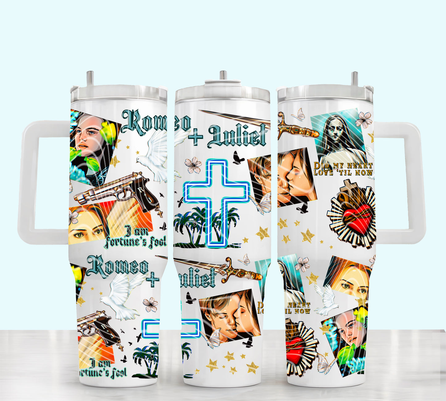 Romeo And Juliet Valentines 40 oz Tumbler Prints