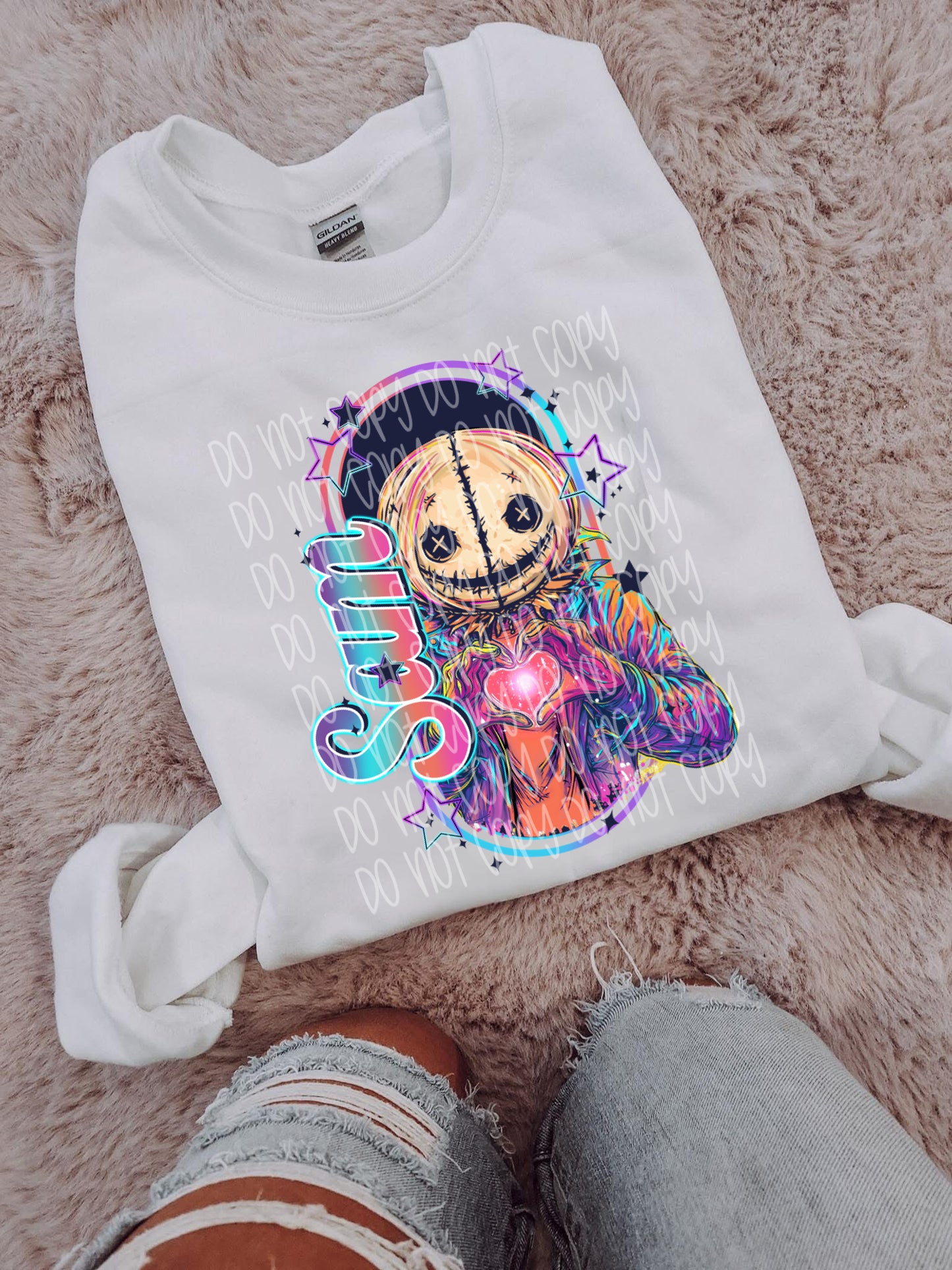 Heart Hands Sam DTF Prints