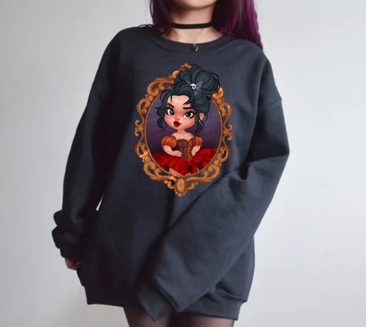 Halloween Mary Frame DTF Prints