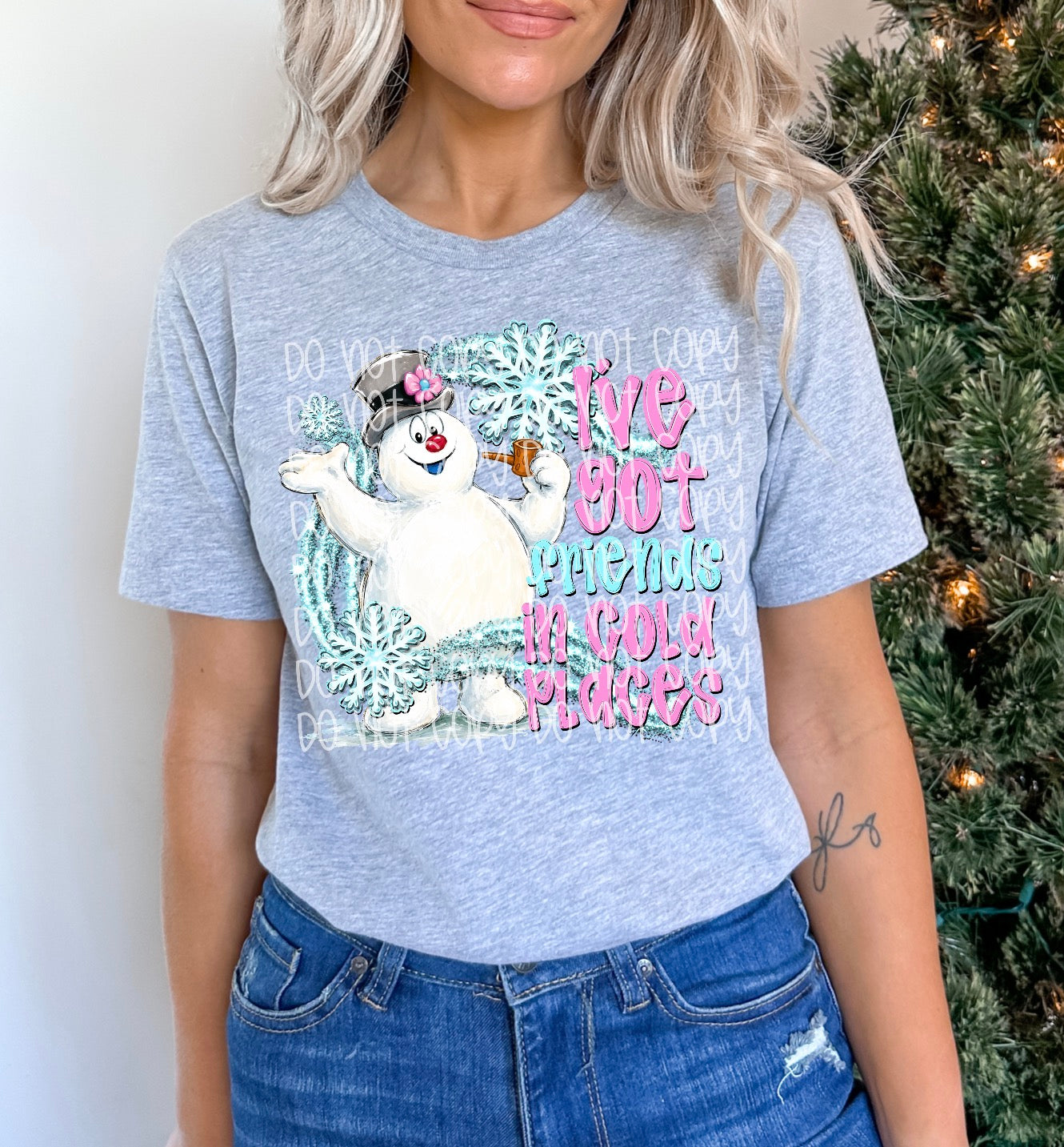 Friends In Cold Places DTF Print