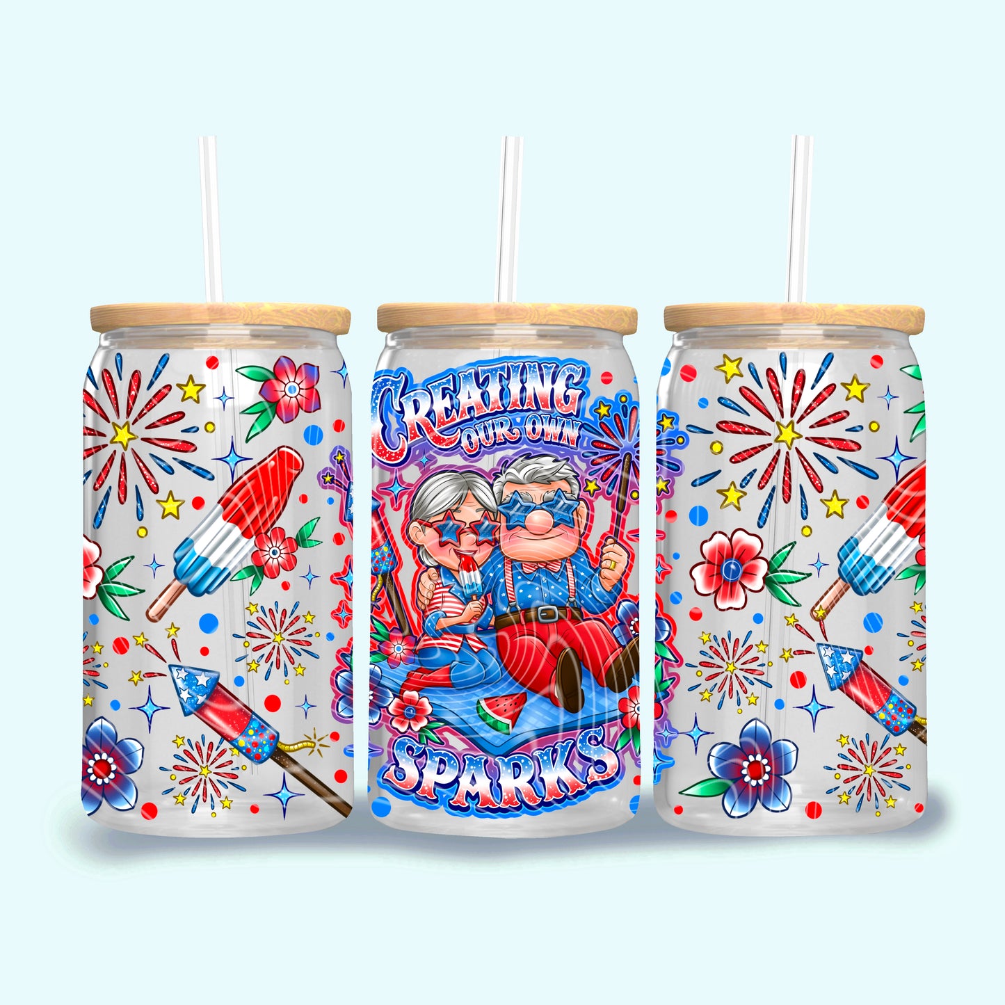 Creating Our Own Sparks 16 oz Glass Wrap