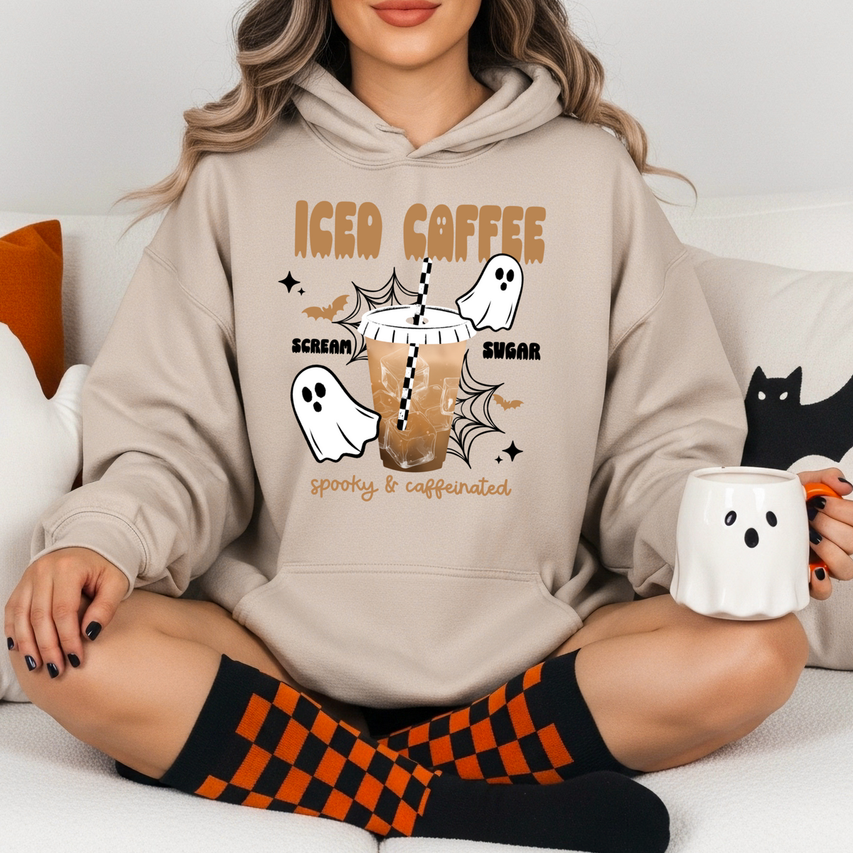 Iced Coffee Scream & Sugar DTF Print