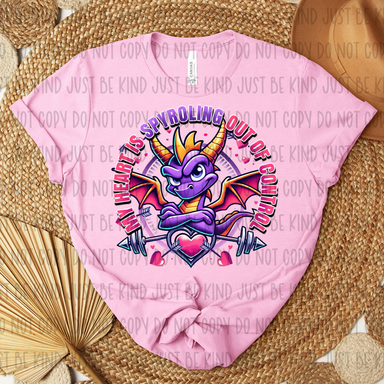 My Heart Is Spyroling Out Of Control DTF Print