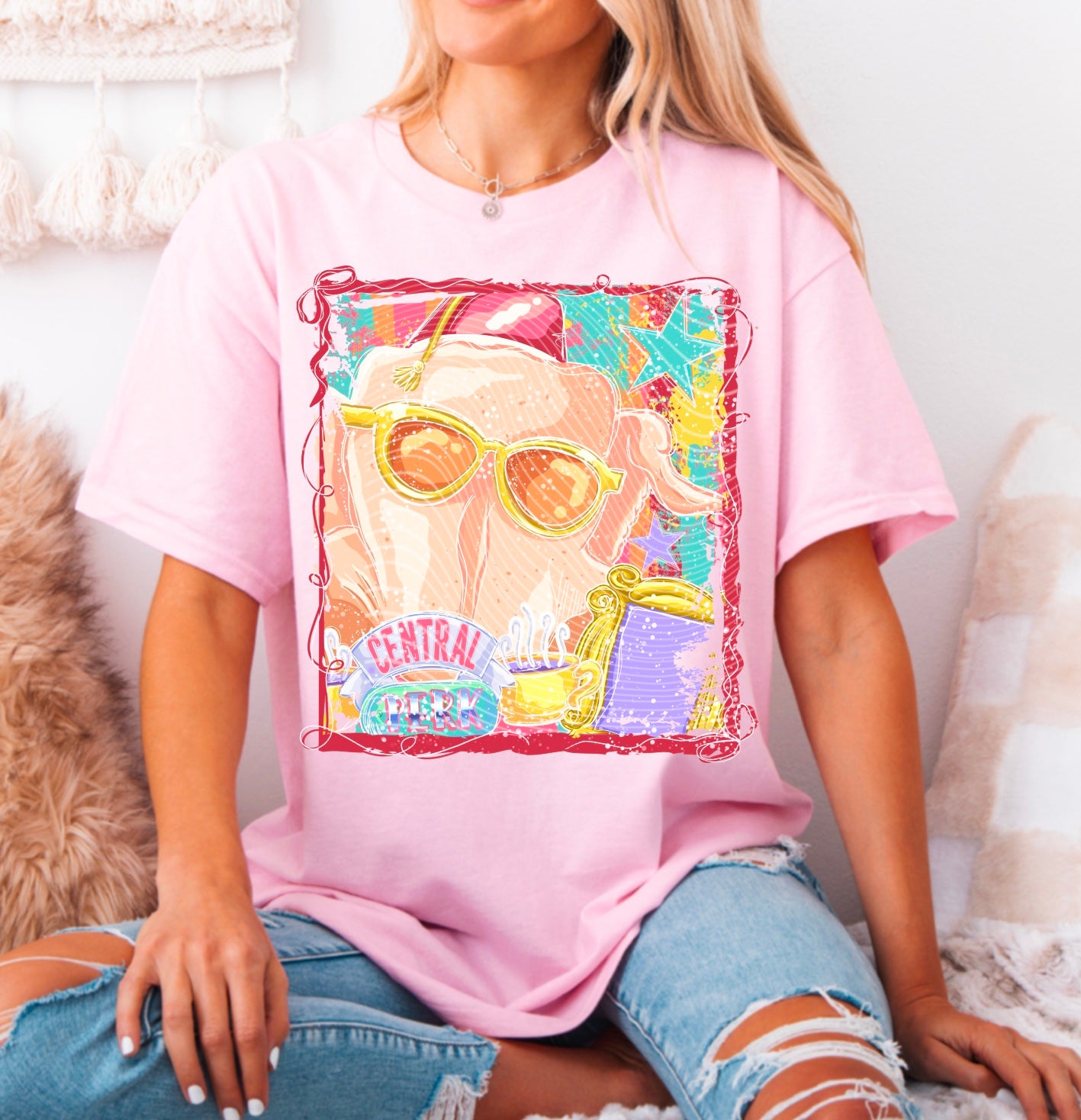 Selfie Pic Friends DTF Prints