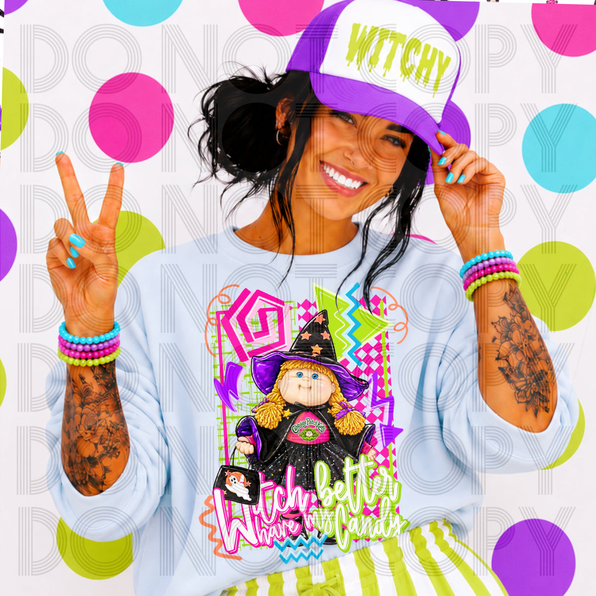 Retro Witch Better Have My Candy DTF Print