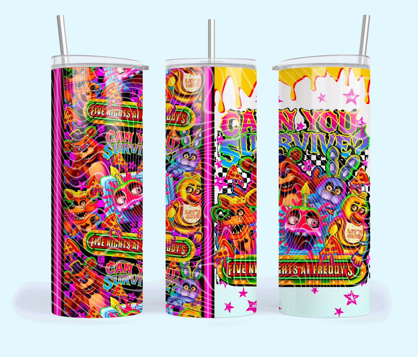 Can You Survive FNAF Tumbler Wrap