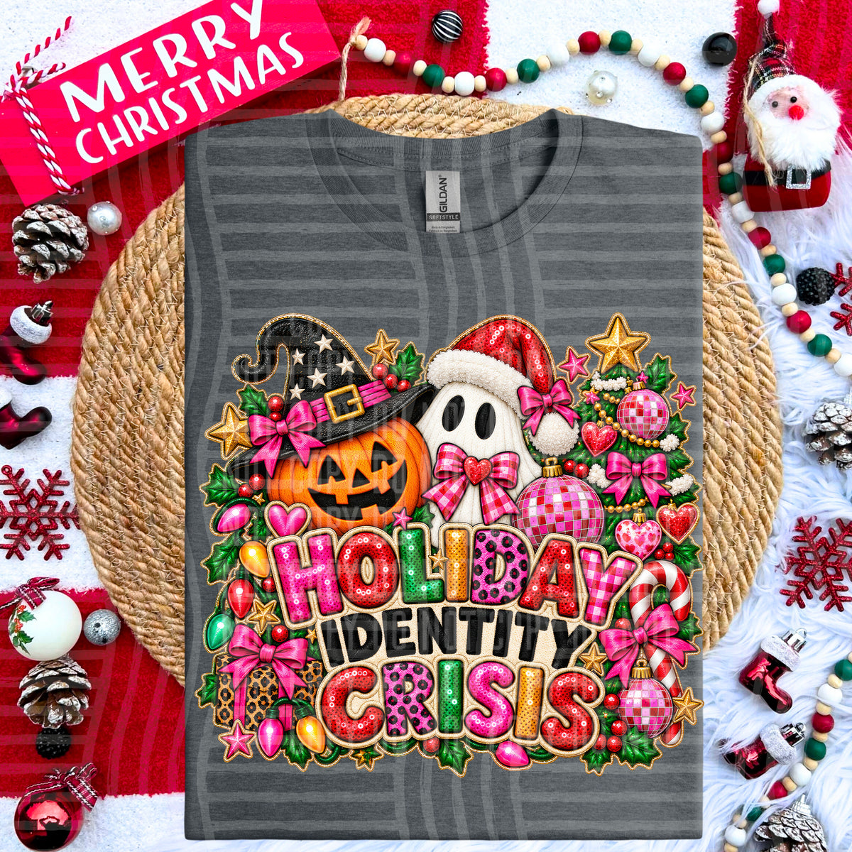Holiday Identity Crisis DTF Print