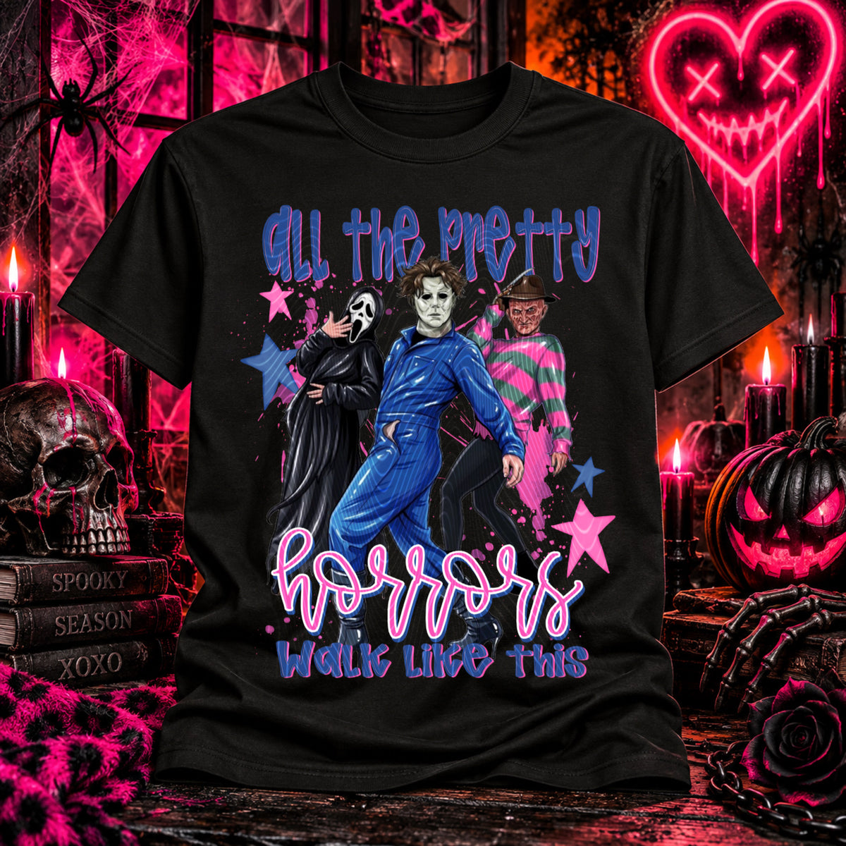 All The Pretty Horrors Walk Like This DTF Print