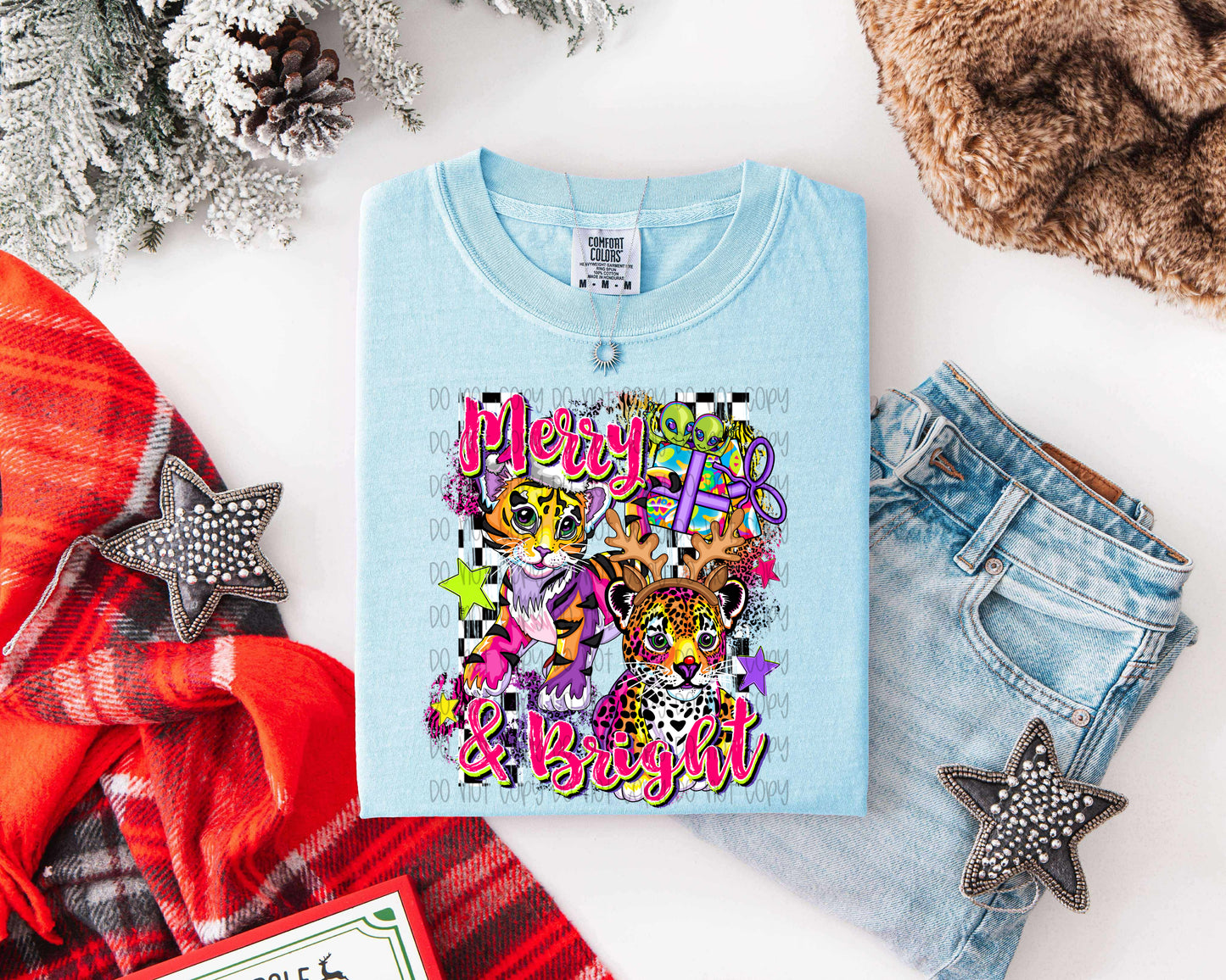 Merry & Bright LF DTF Prints