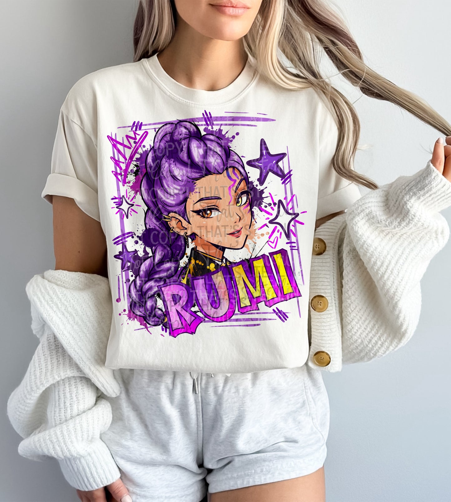 Huntrix Rumi DTF Print