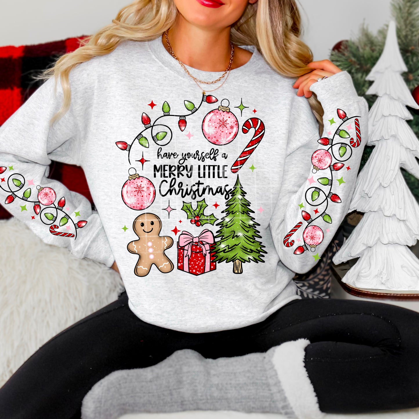 Have Yourself A Merry Little Christmas DTF Prints