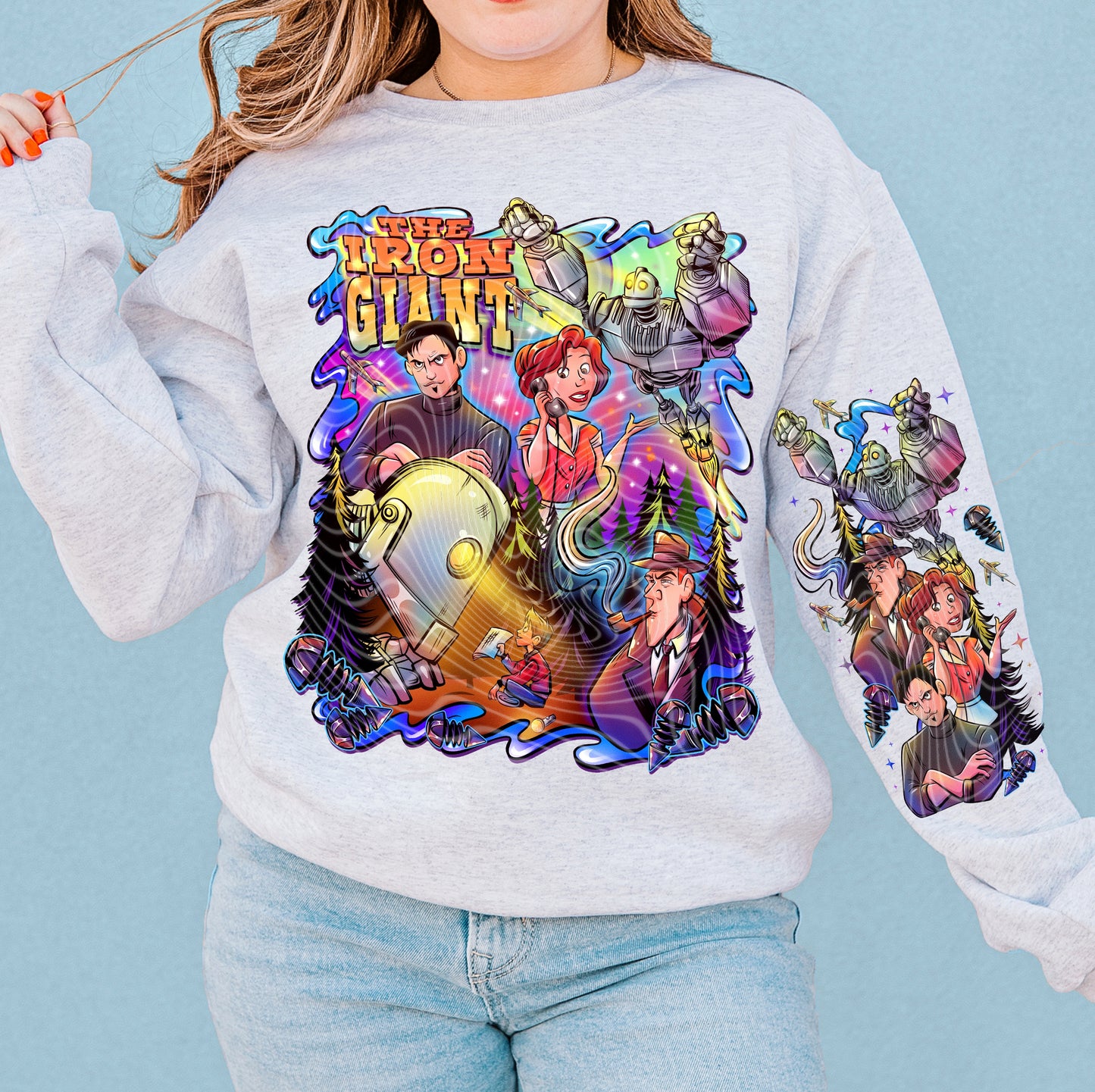 Iron Giant DTF Print