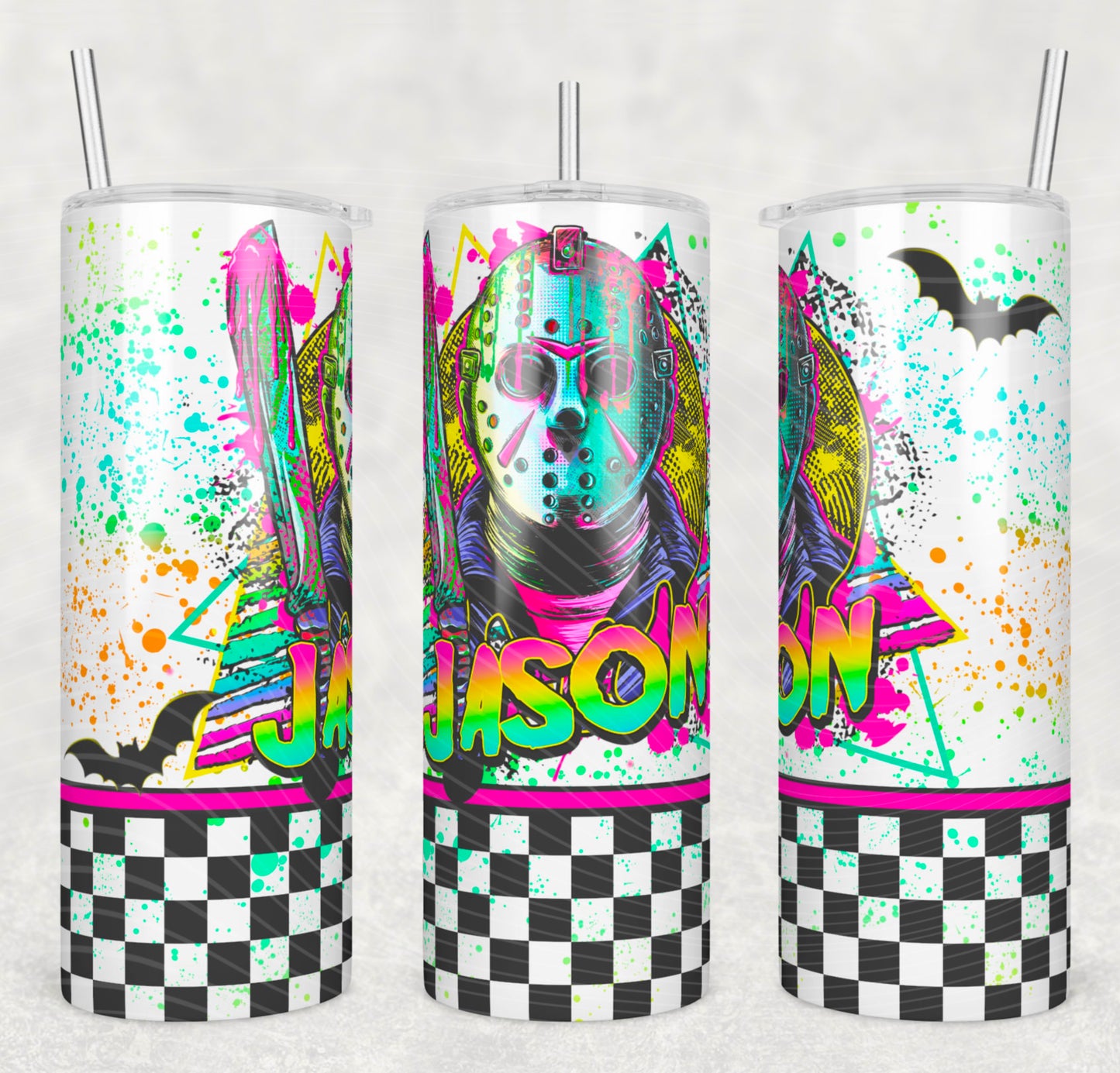 Jason Neon Tumbler Wrap