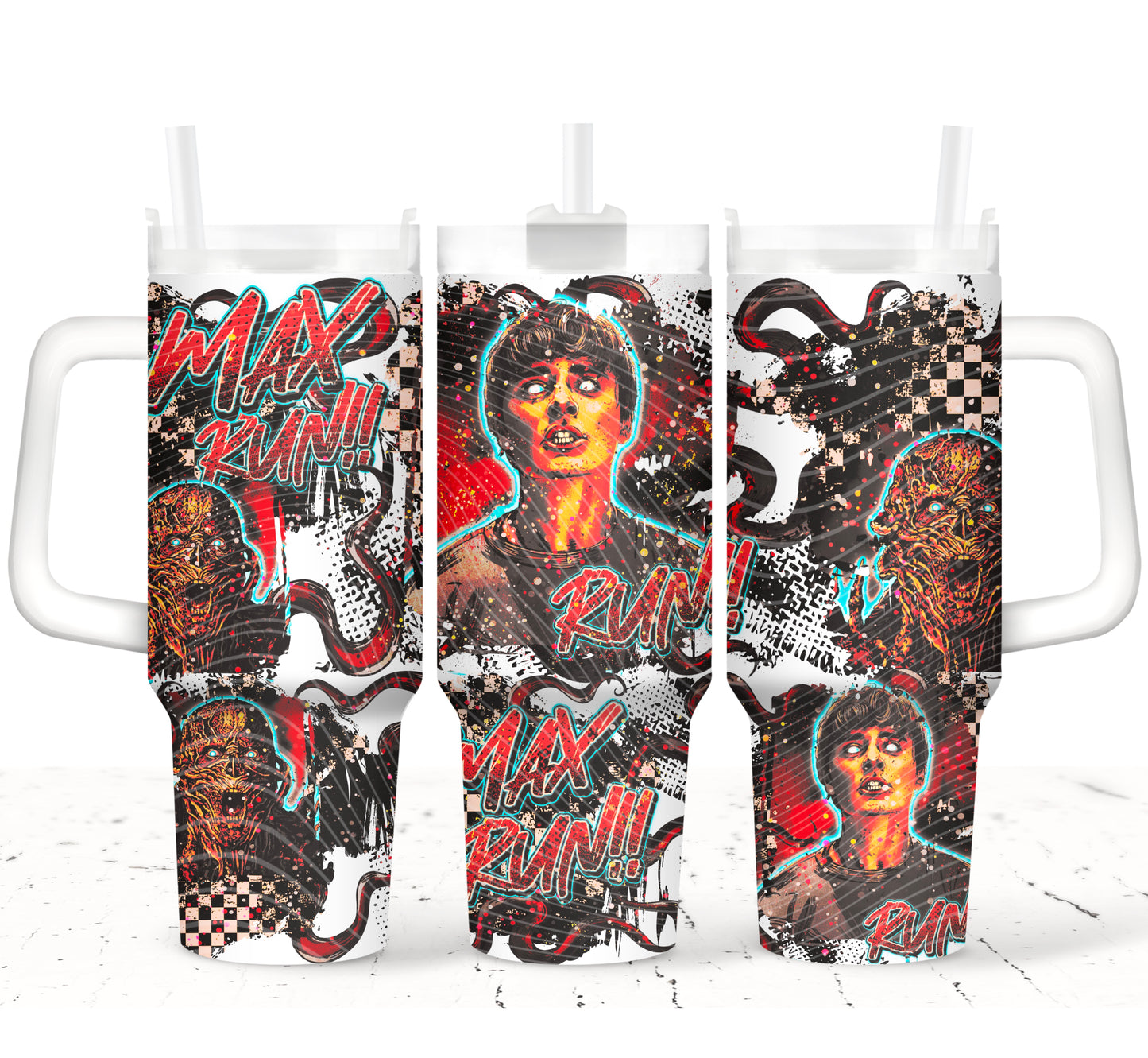 Max Run! 40 oz Tumbler Print