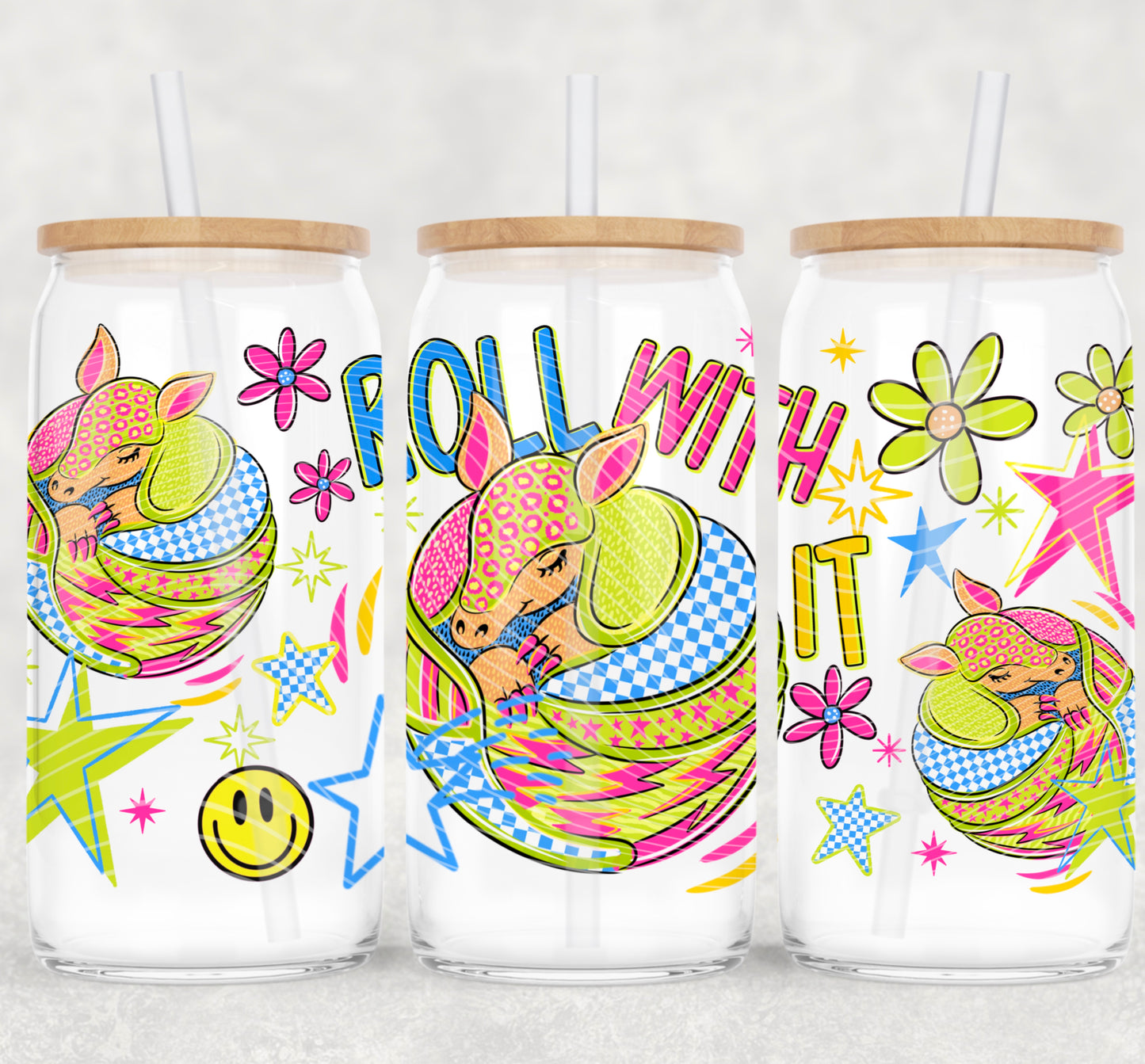 Roll With It 16 oz Glass Wrap