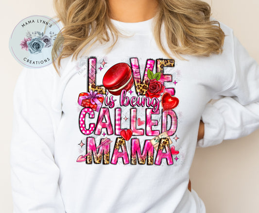 Love Being Called Mama Valentine Htv Transfer