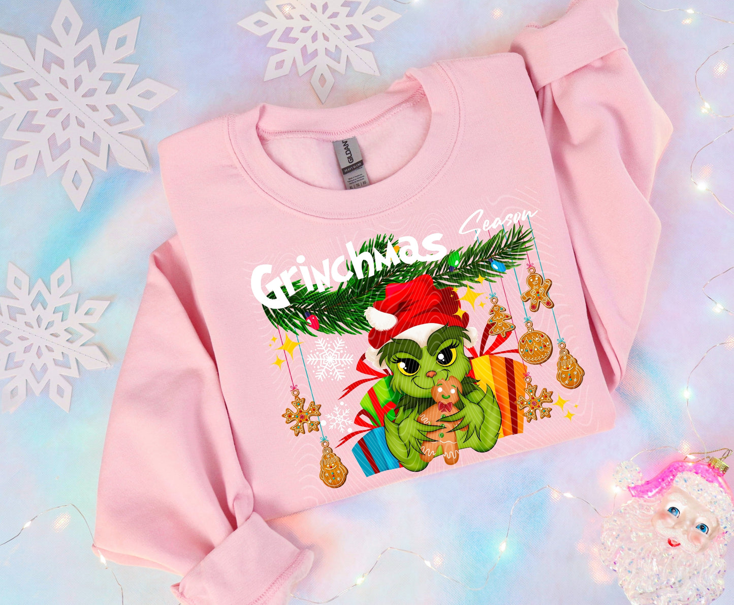 Grinchmas Cookies Season DTF Print