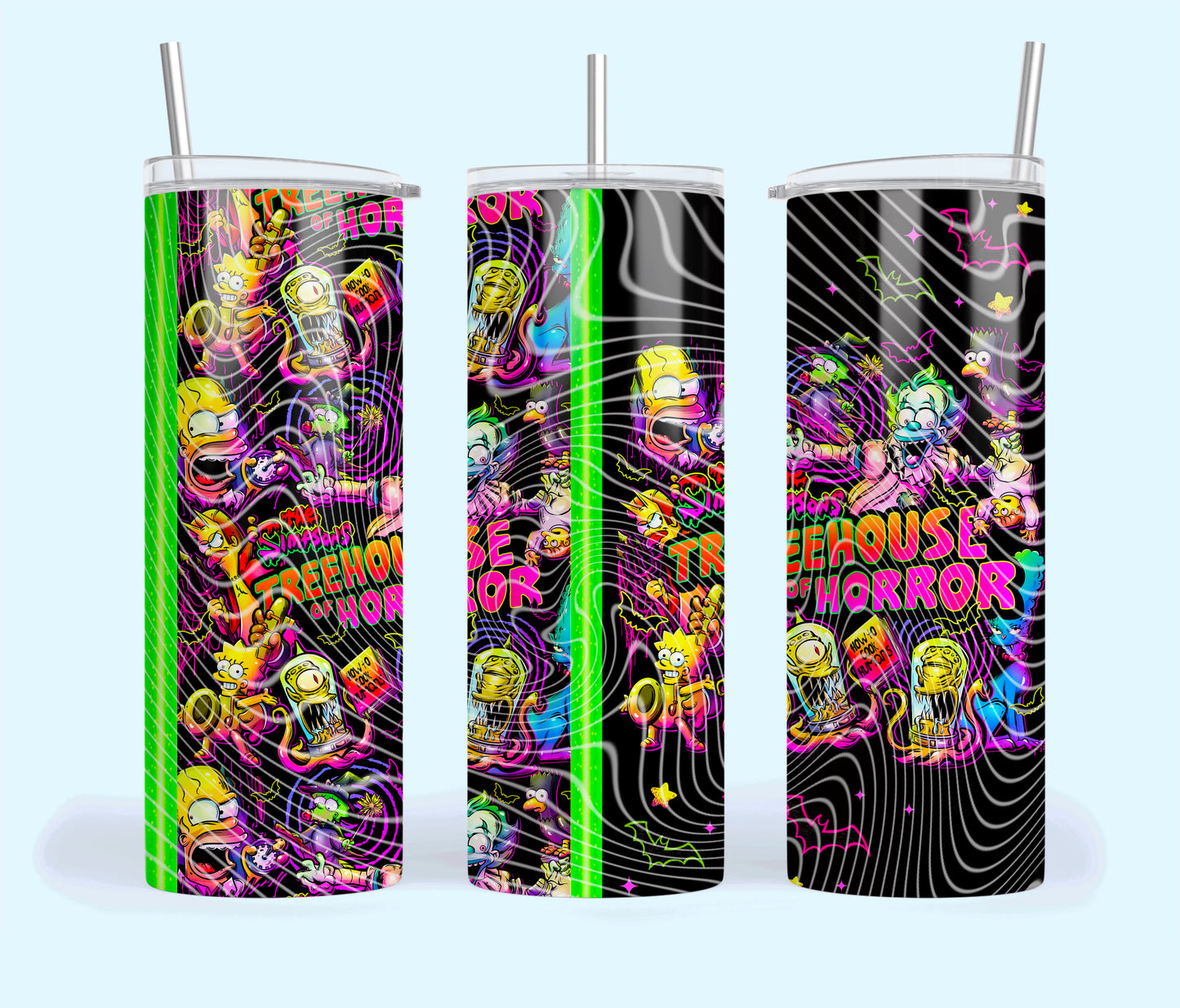 Treehouse Of Horror Tumbler Wrap