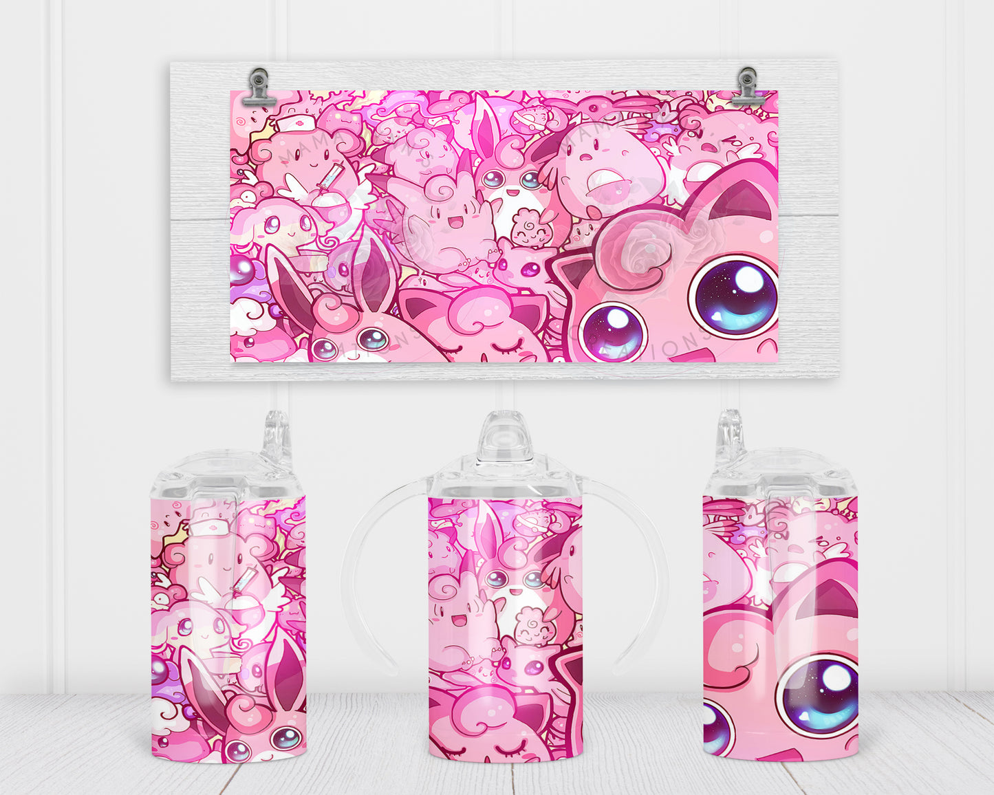 Anime Pokemon Pink Puff