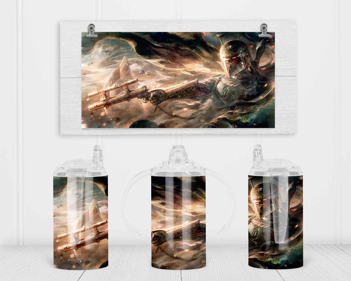 Mando Baby Alien Action