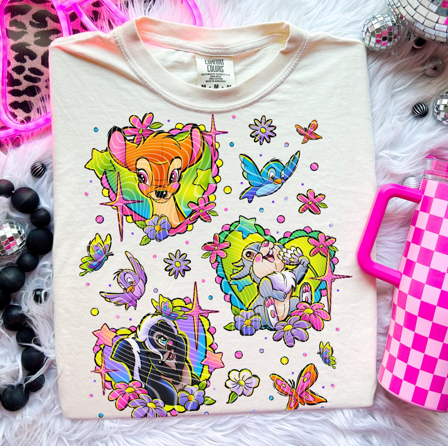 Spring Forest Friends DTF Print