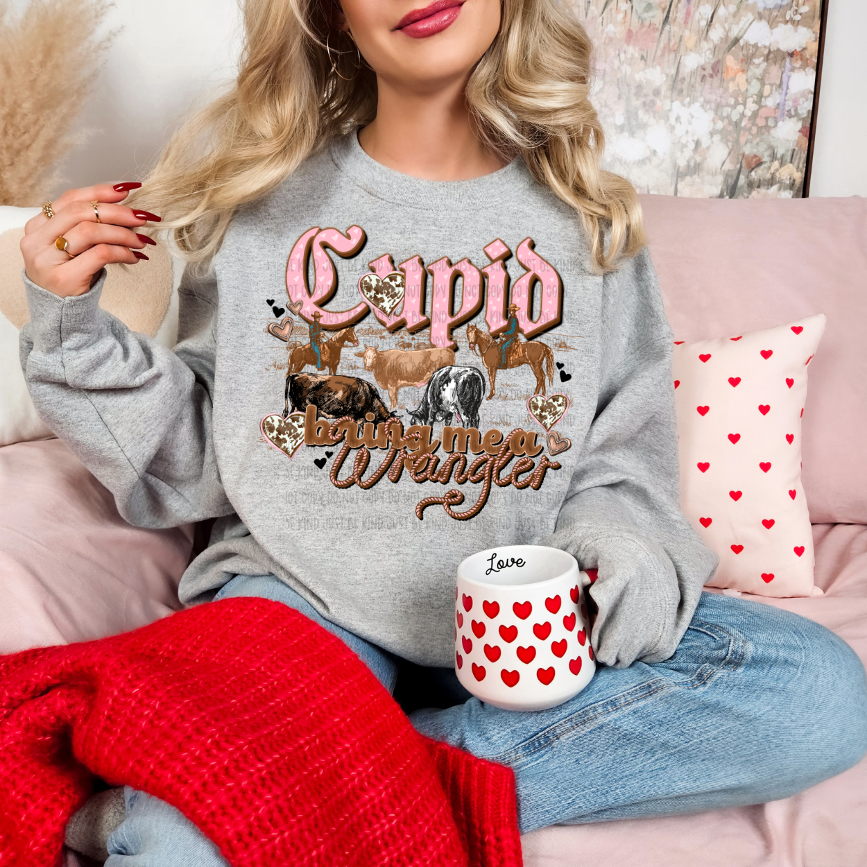 Cupid Bring Me A Wrangler DTF Print