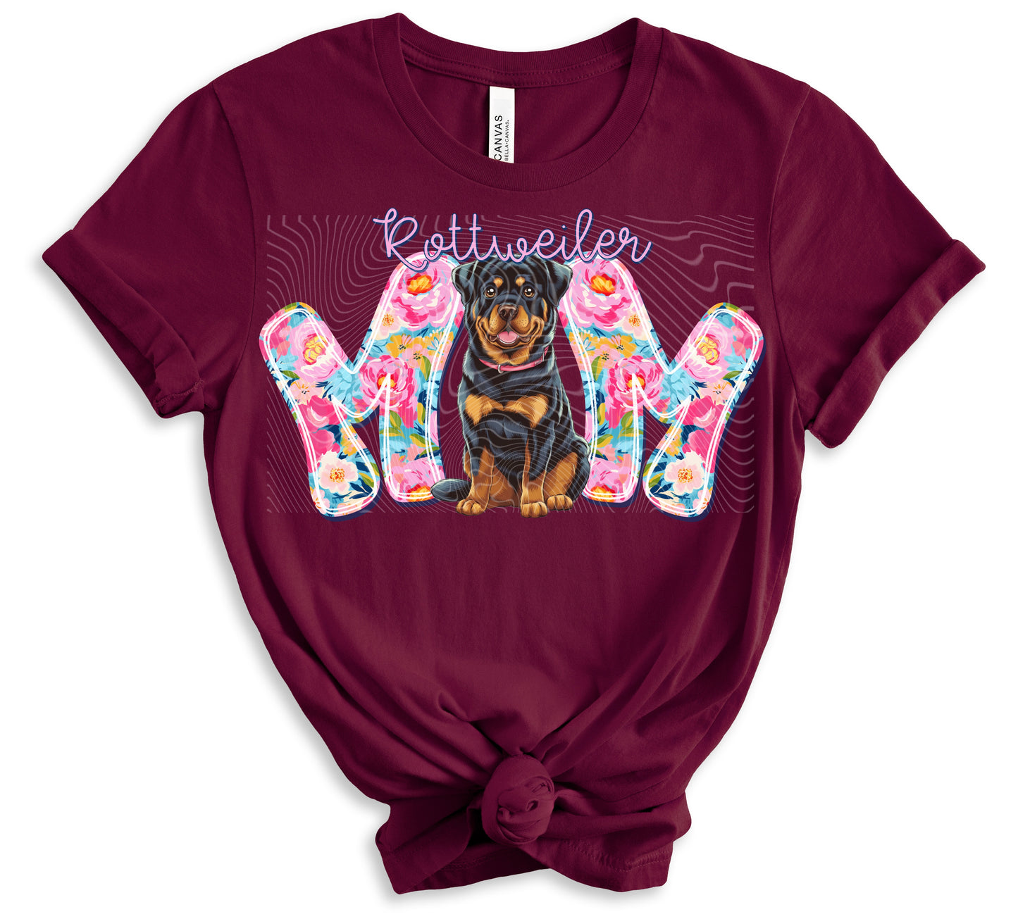 Rottweiler Mom DTF Print