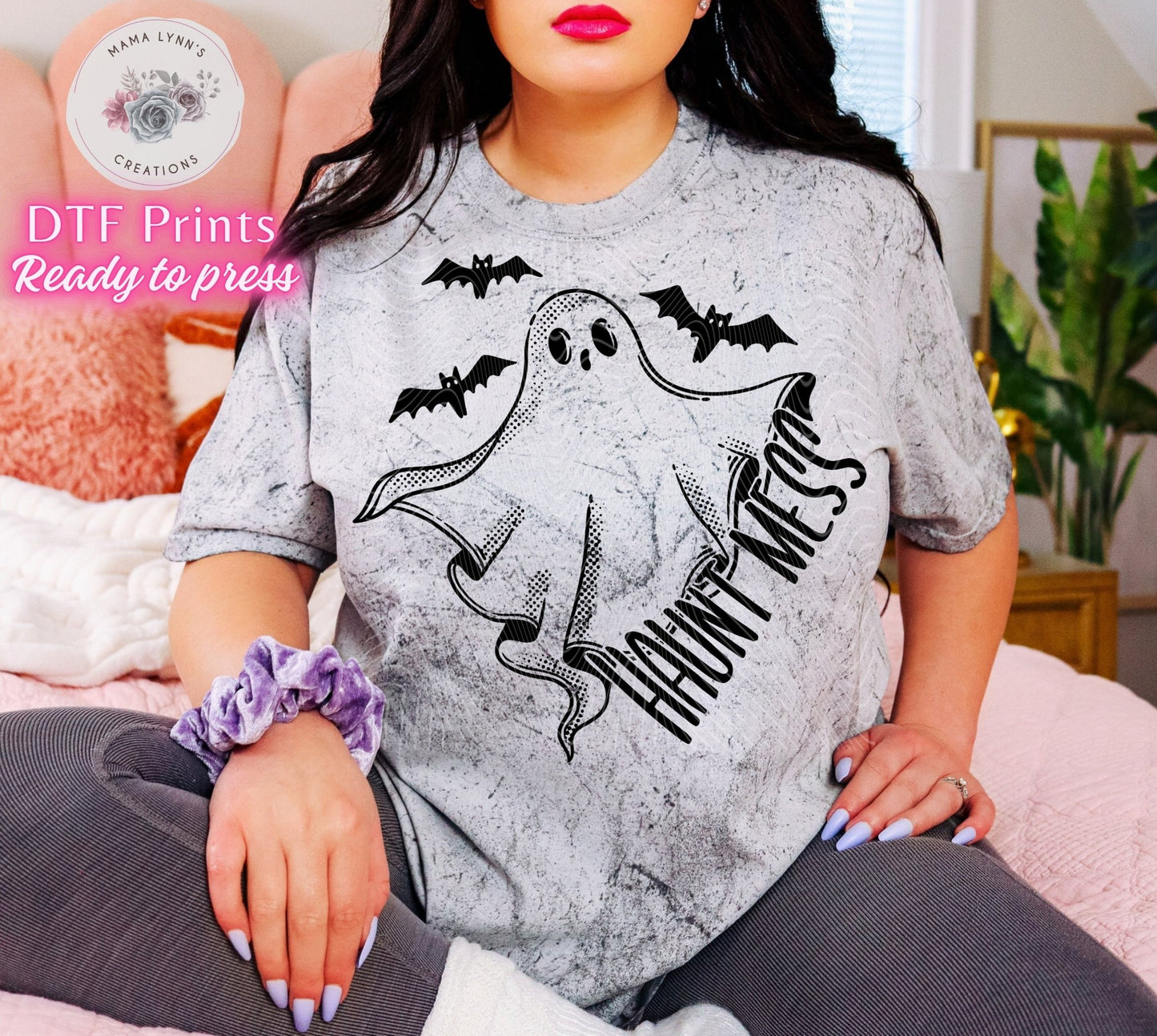 Haunt Mess DTF Print