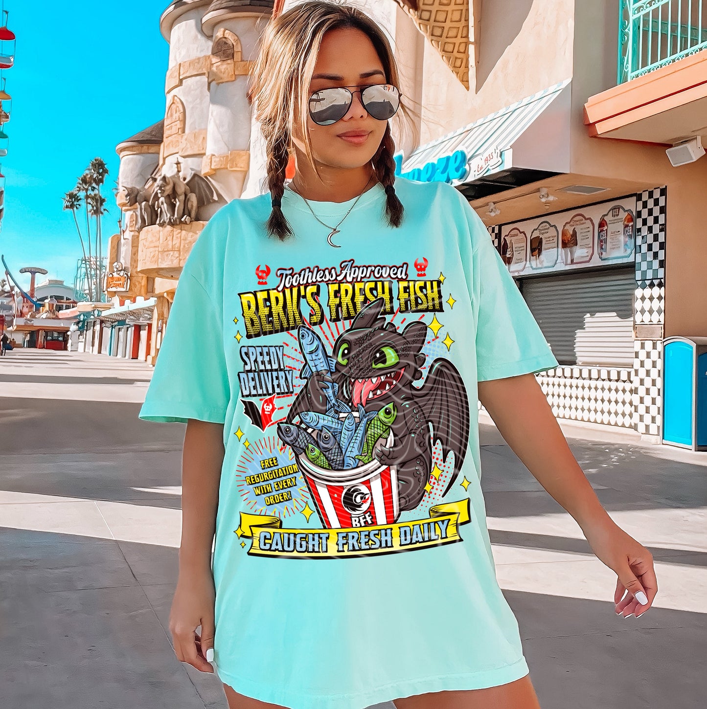 Berk’s Fresh Fish DTF Print