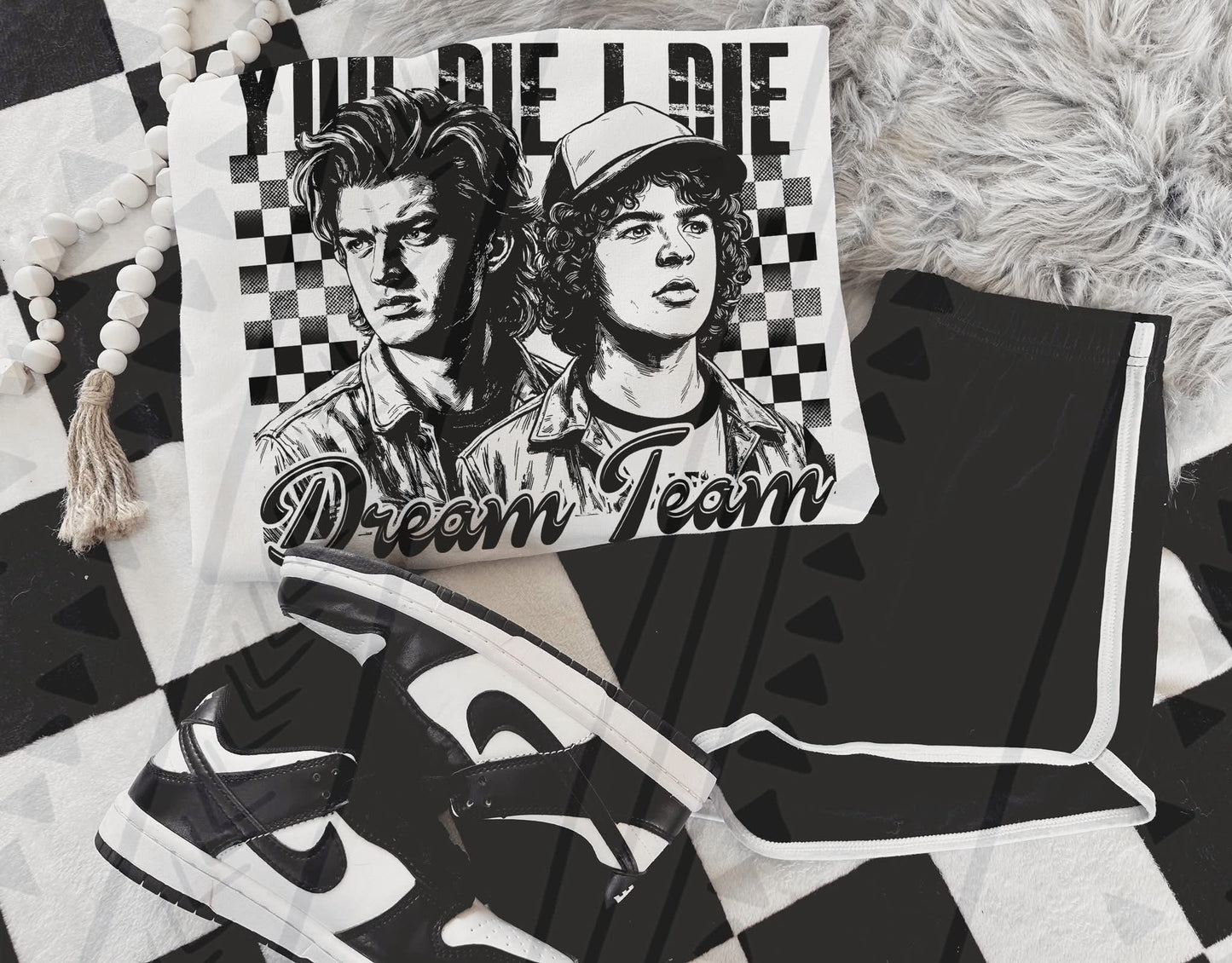 You Die I Die Dream Team (Single Color) DTF Prints