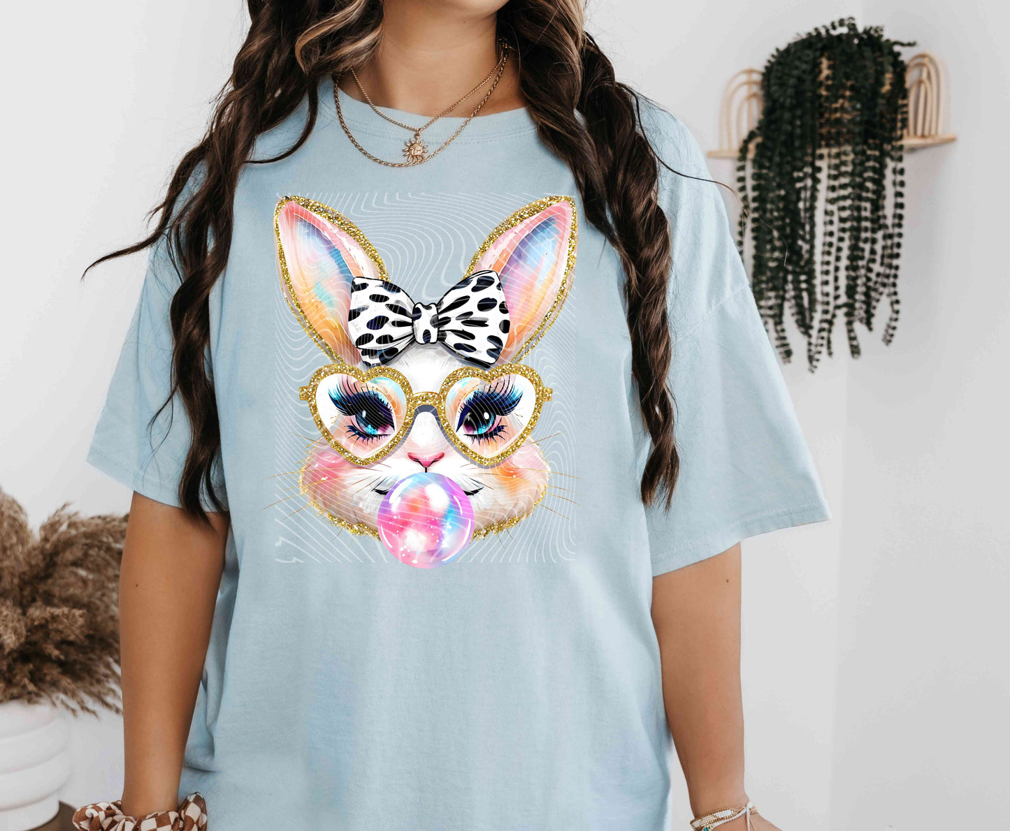 Bubblegum Bunny DTF Print