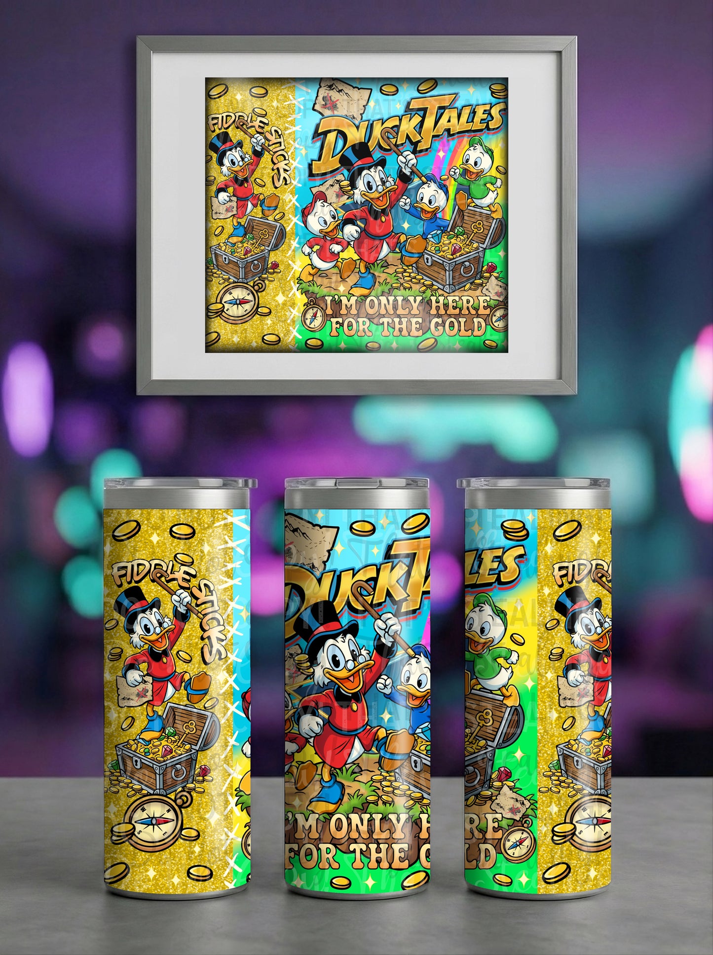 Duck Tales Tumbler Wrap