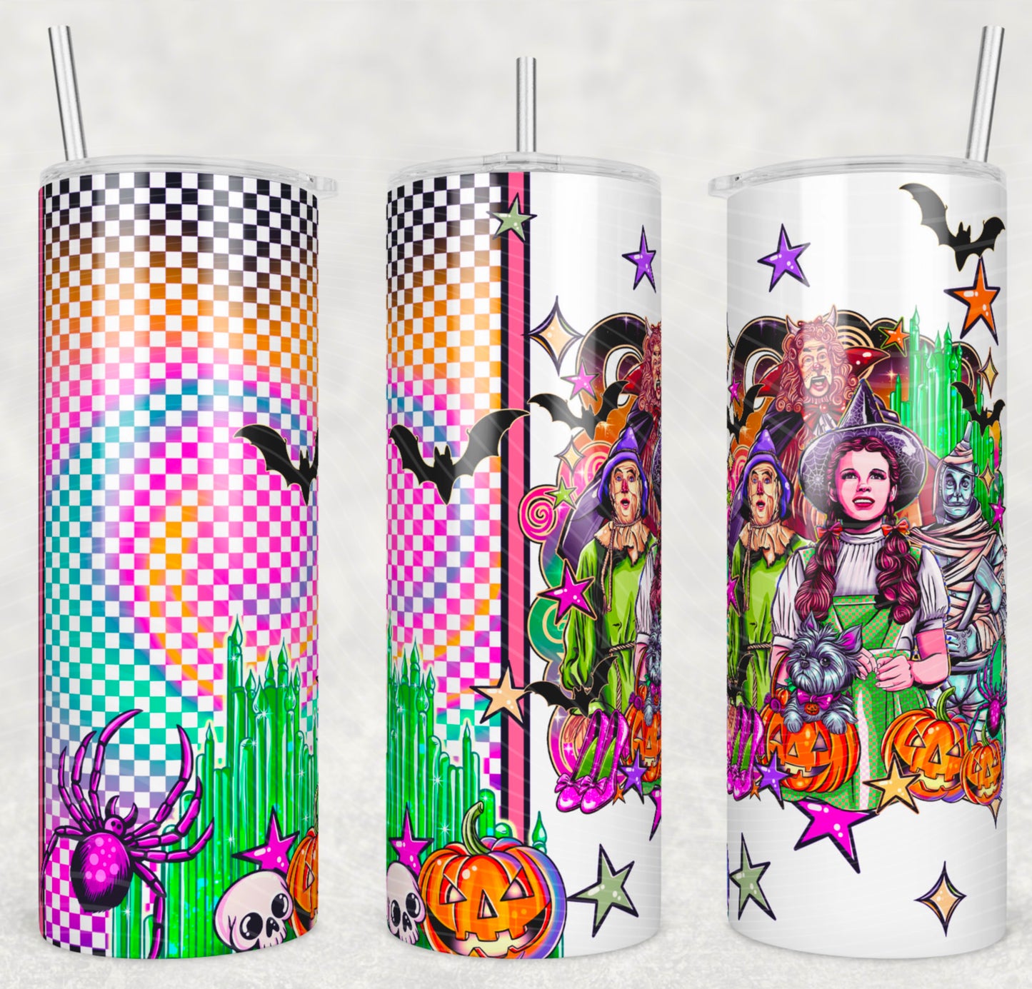 Halloween Oz Tumbler Prints