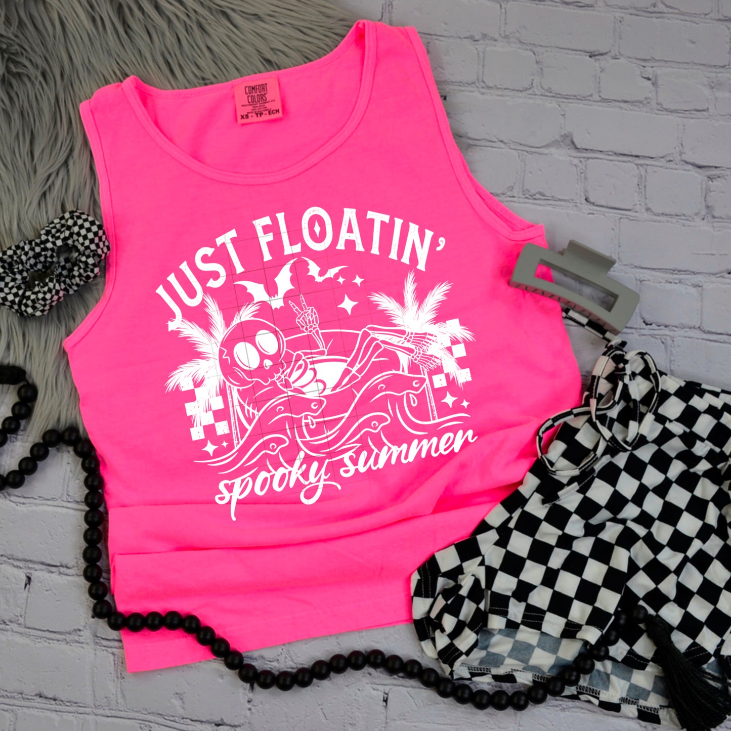 Just Floatin’ Spooky Summer (Single Color) DTF Prints