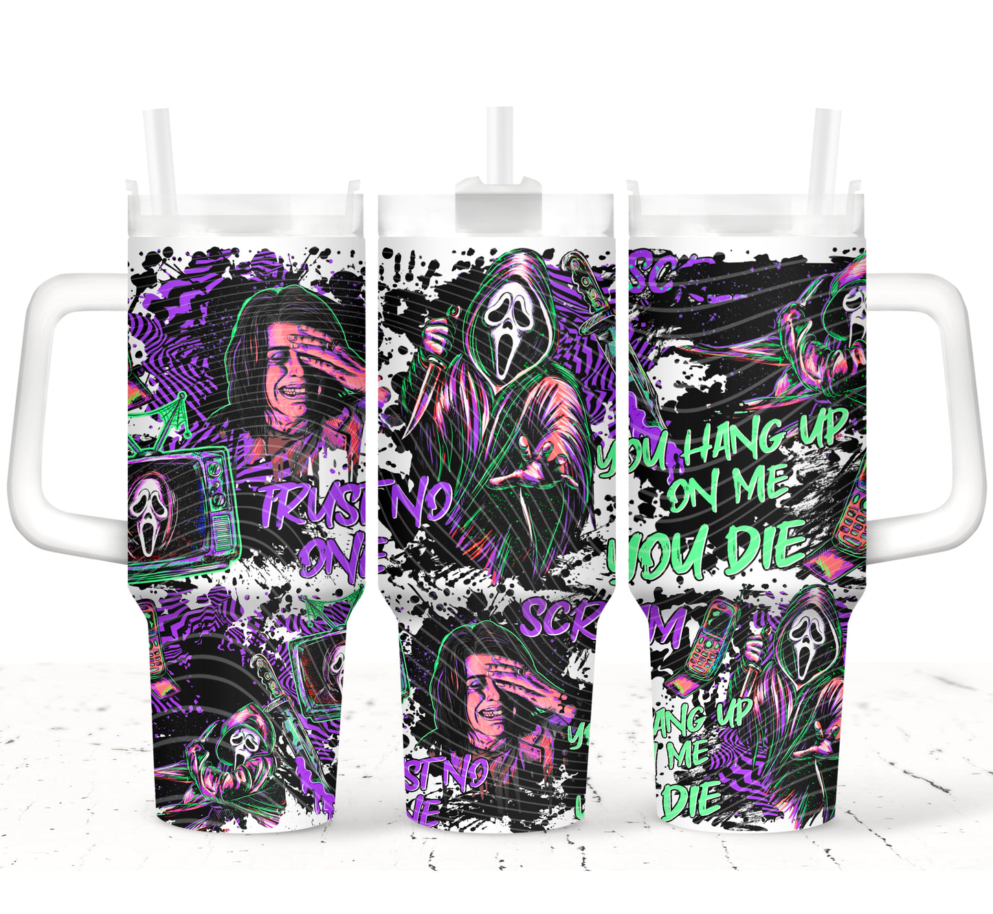 You Hang Up 40 oz Tumbler Prints