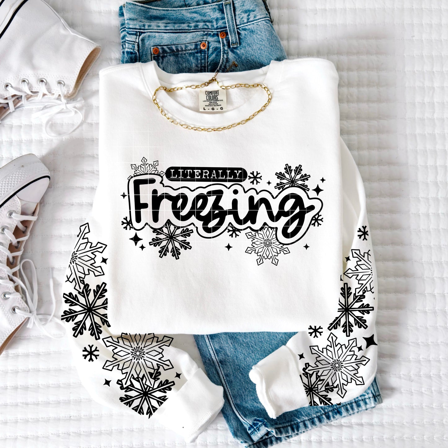 Literally Freezing DTF Prints