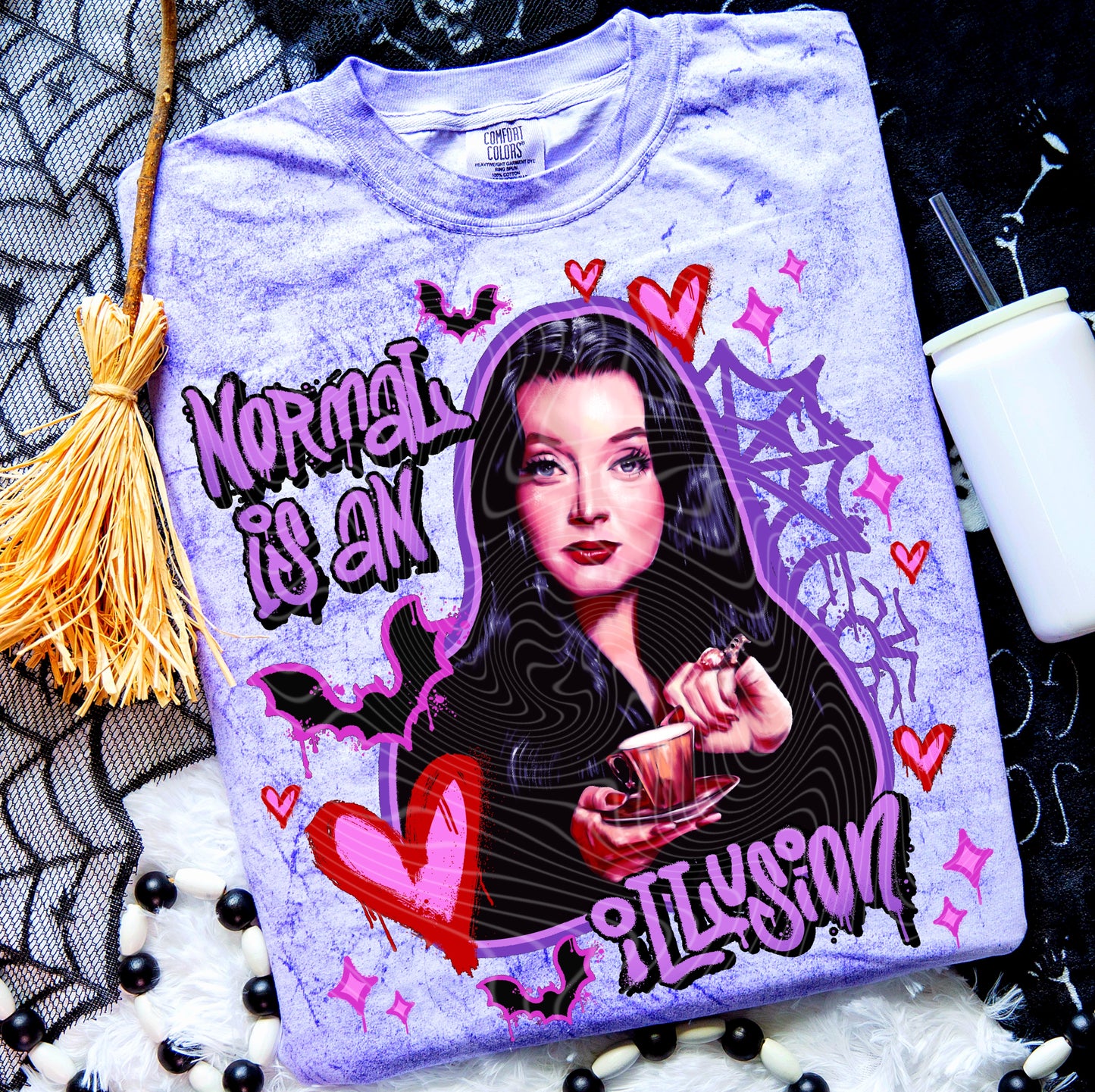 Normal Is An Illusion DTF Print
