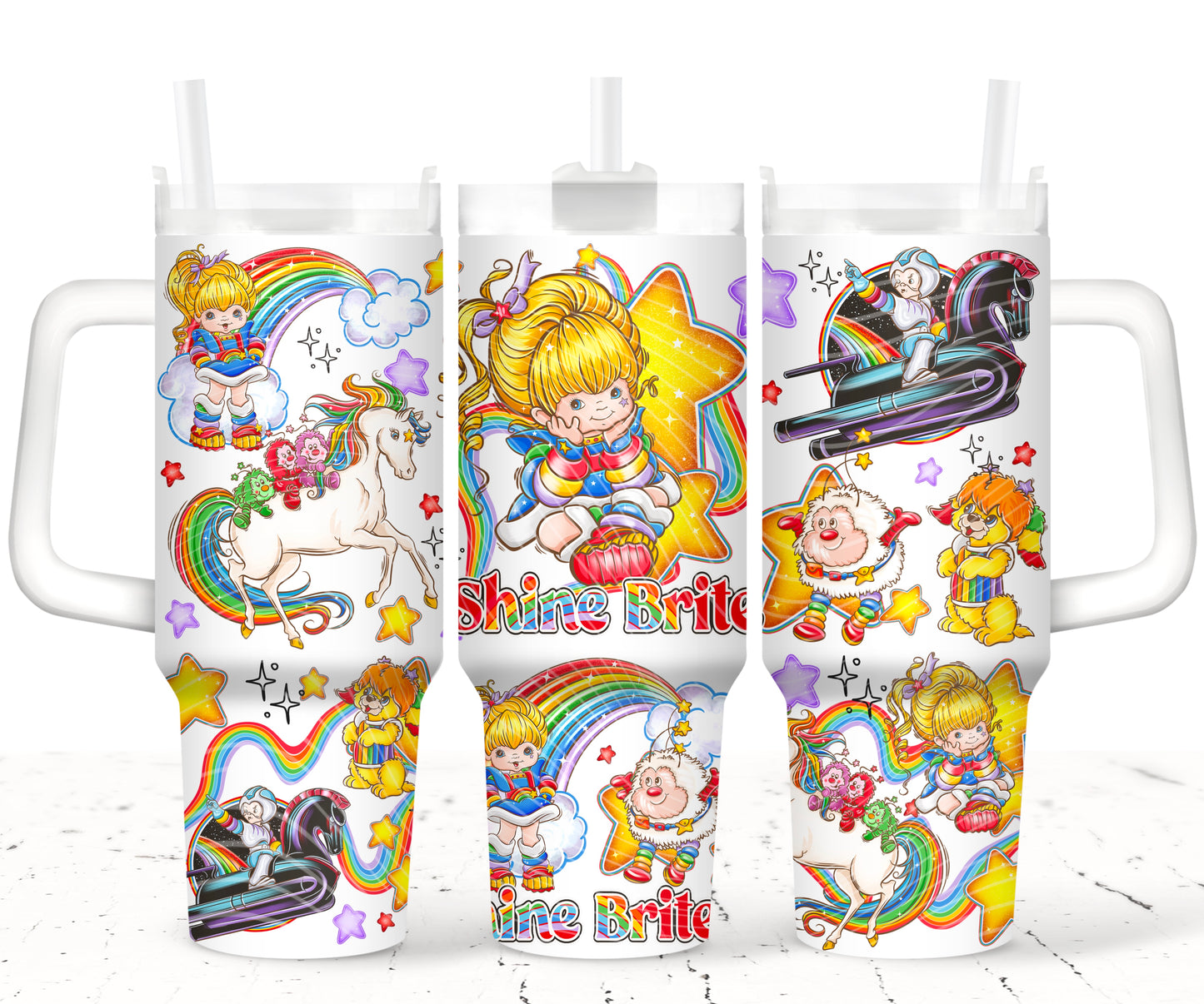 Shine Brite 40 oz Tumbler Prints