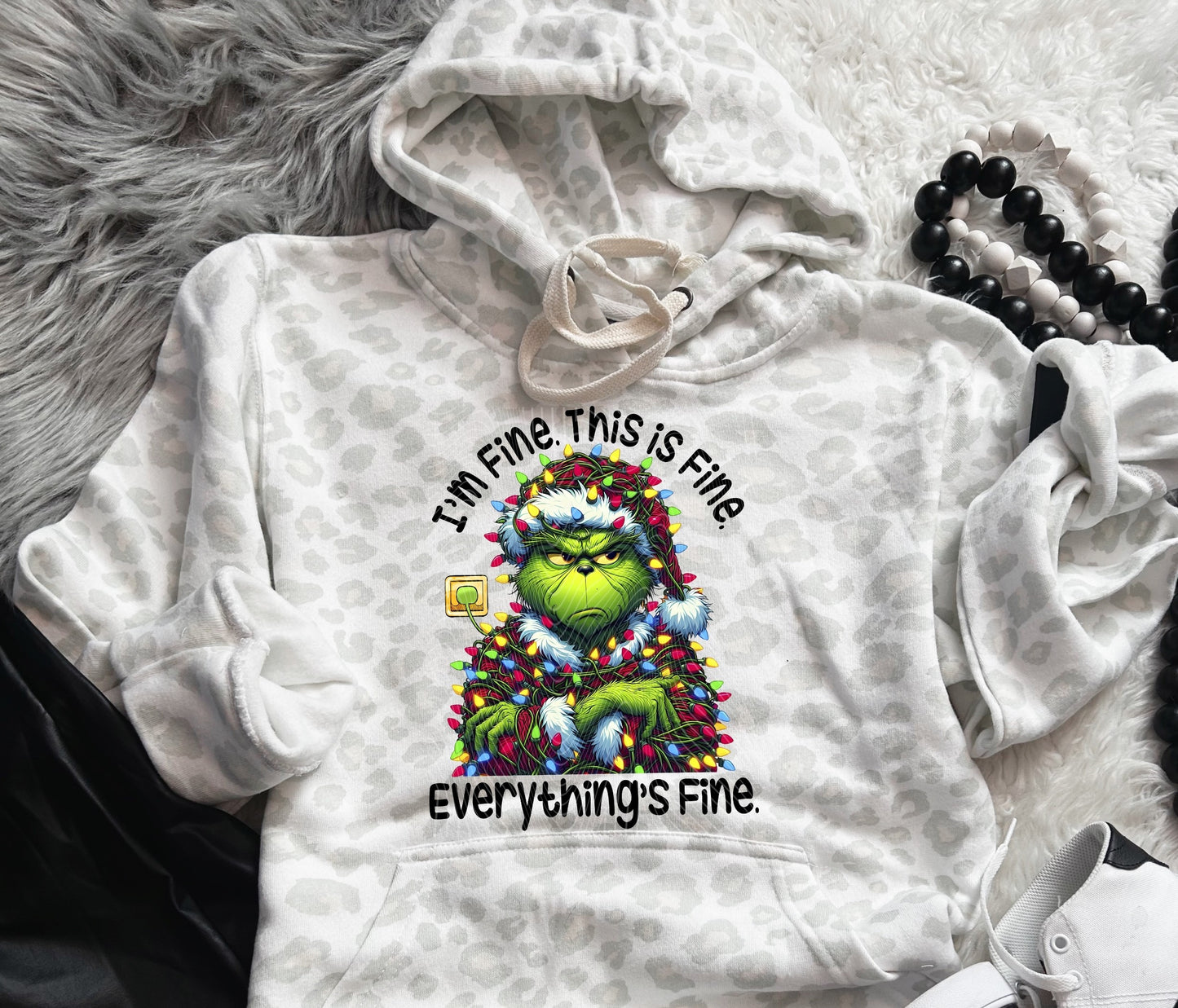 I'm Fine Everything's Fine DTF Print