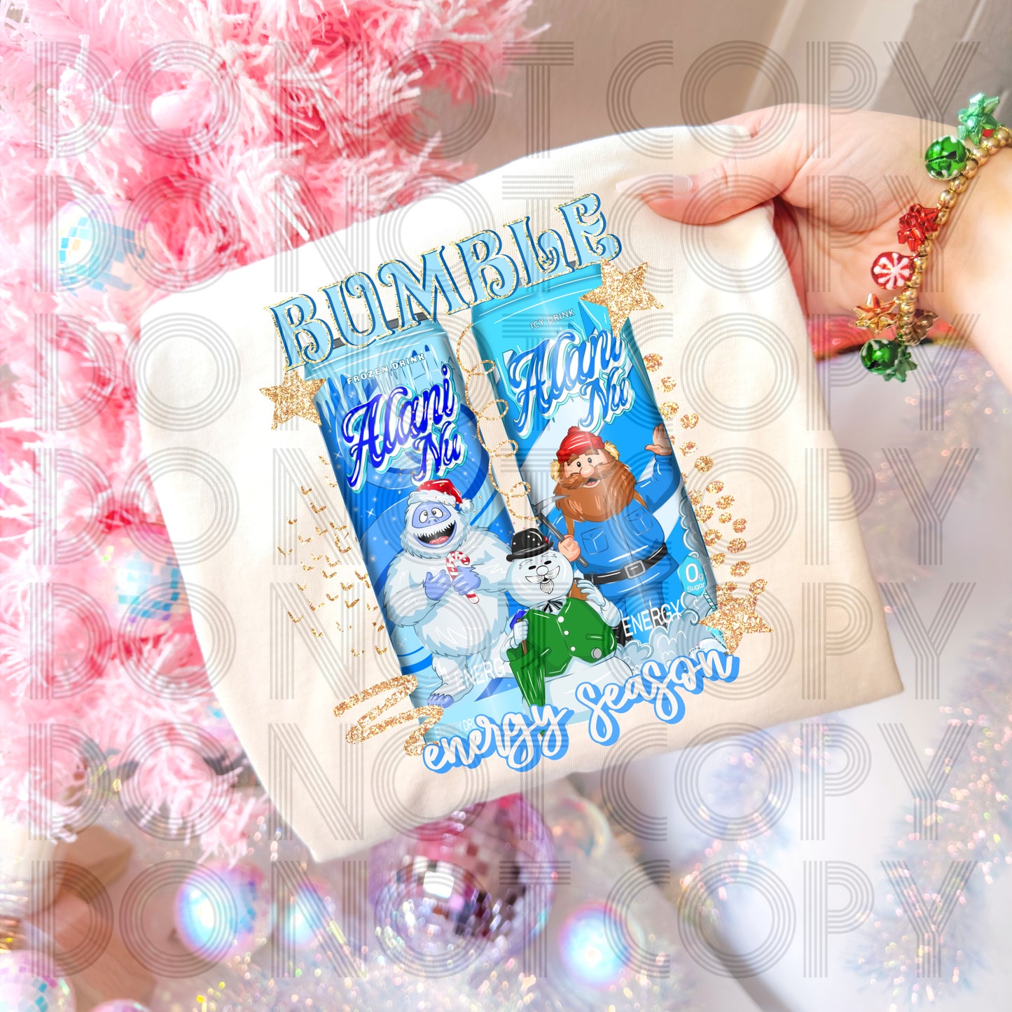 Bumble Energy Season DTF Print