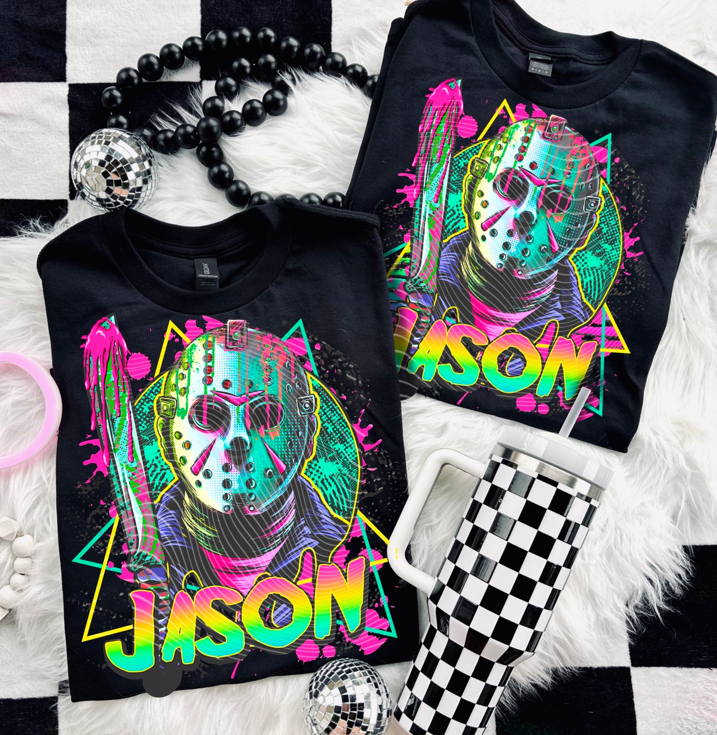 Jason Neon DTF Prints