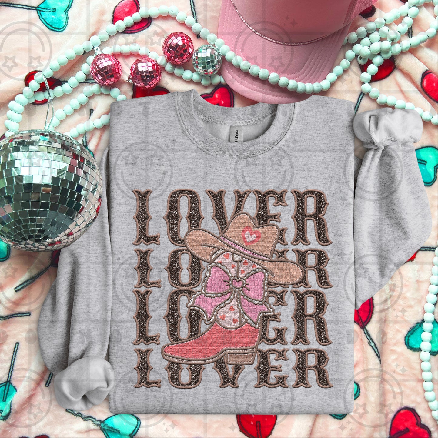 Lover Cowboot DTF Print