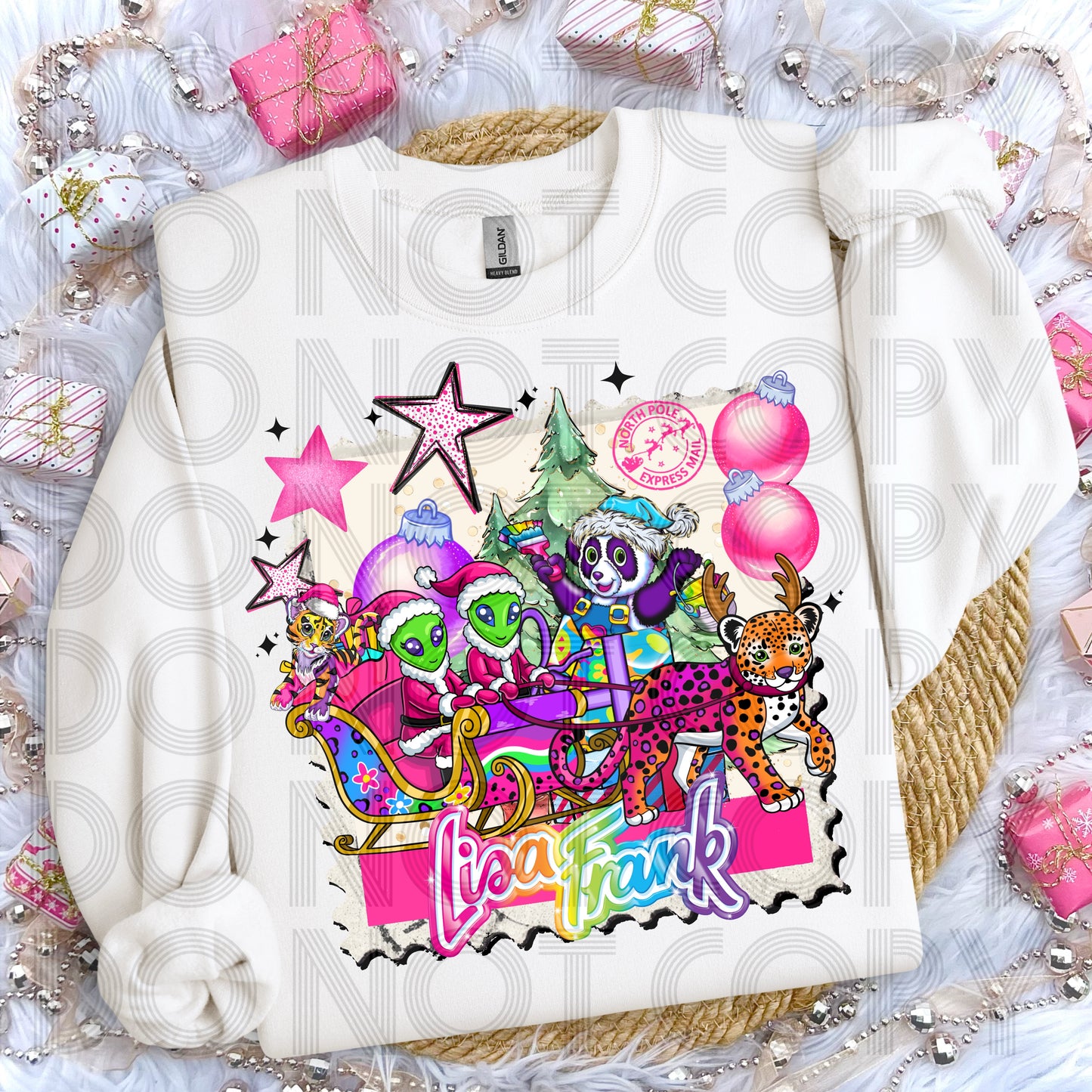 Christmas LF Stamp DTF Prints