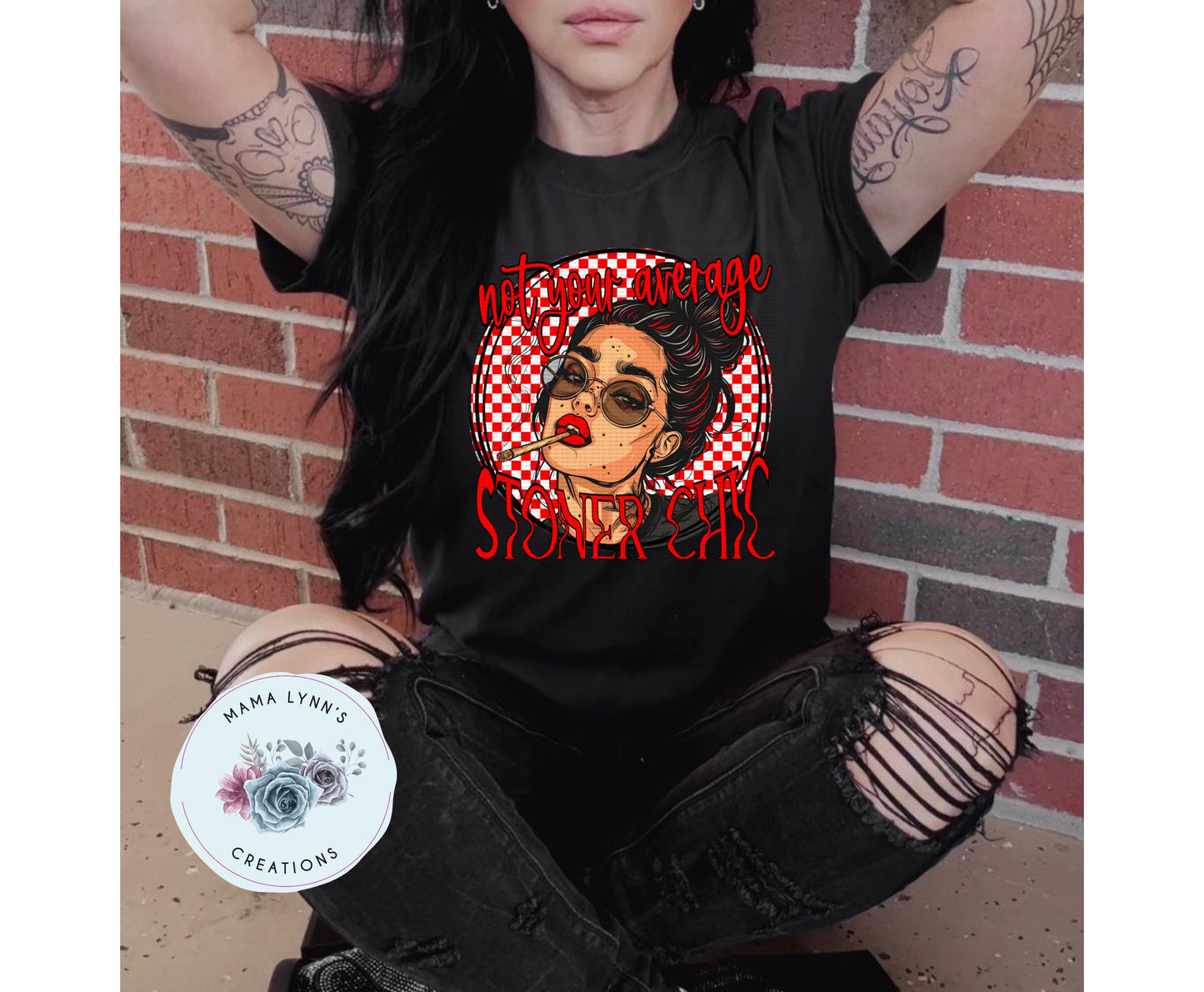 Not Your Average Stoner Chic DTF Prints