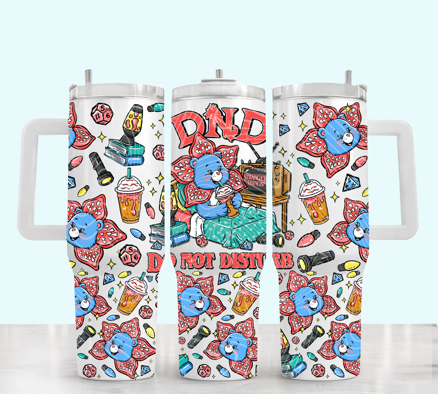 DND Do Not Disturb 40 oz Tumbler Print